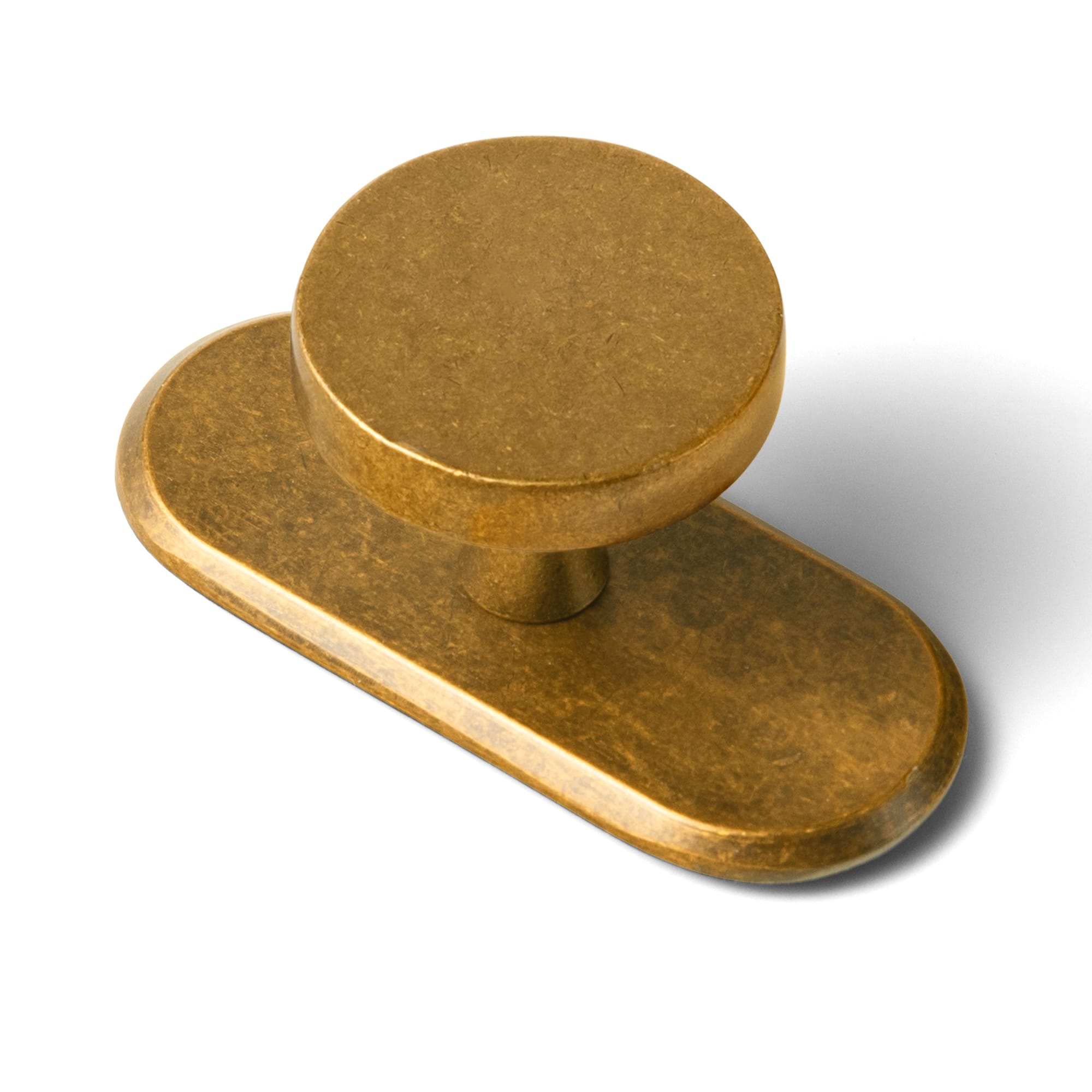 Goo-Ki Antique Brass / G021 / 6 Pack Antique Brass Cabinet Knobs with Back Plates Ornate Cabinet Pulls for Kitchen Cabinet Hardware