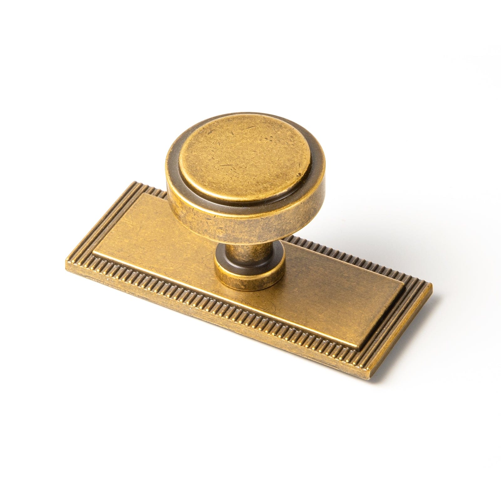 Goo-Ki Antique Brass / G022 / 6 Pack Simple Cylindrical Zinc Alloy Drawer Knob with Elegant Design