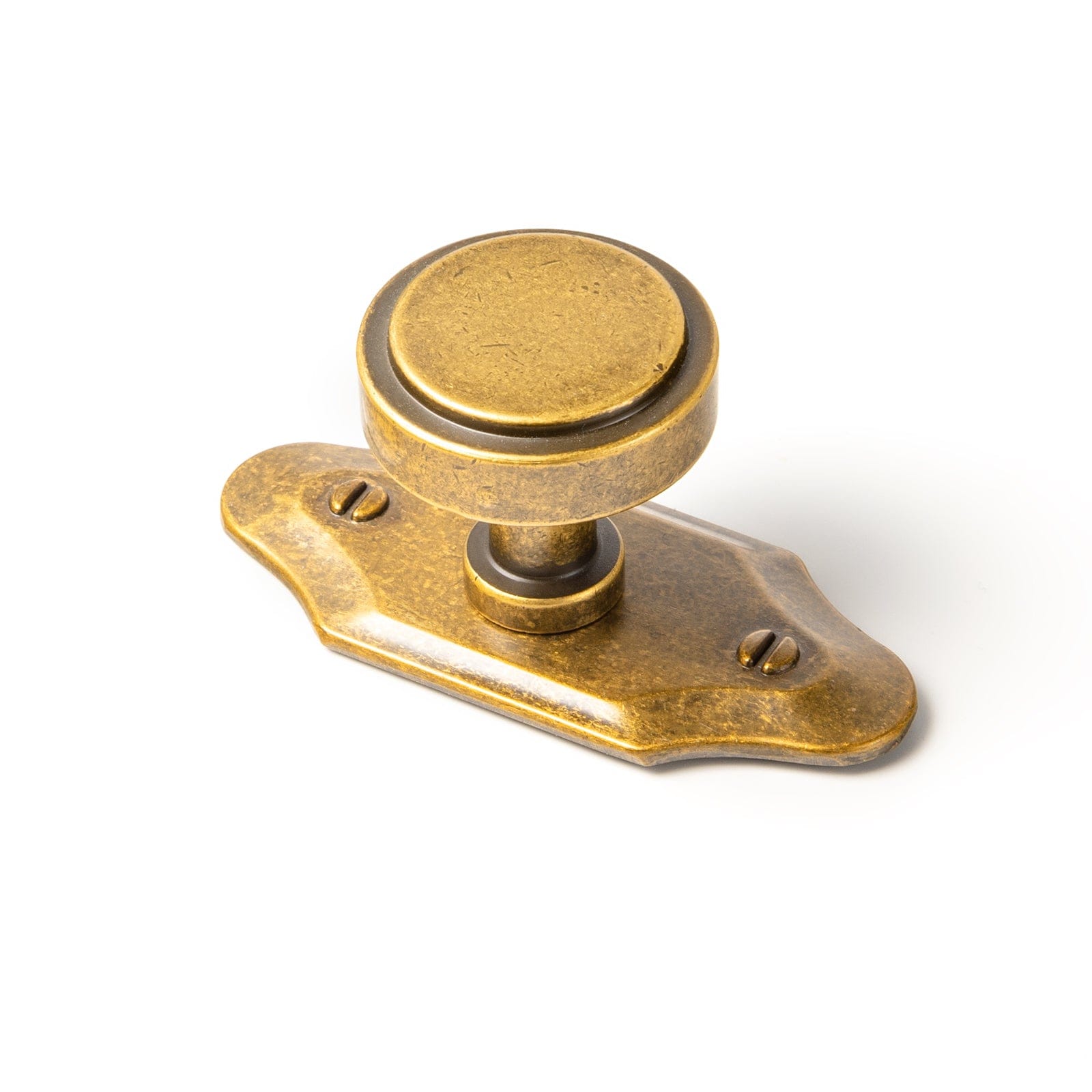 Goo-Ki Antique Brass / G023 / 6 Pack Simple Cylindrical Zinc Alloy Drawer Knob with Elegant Design