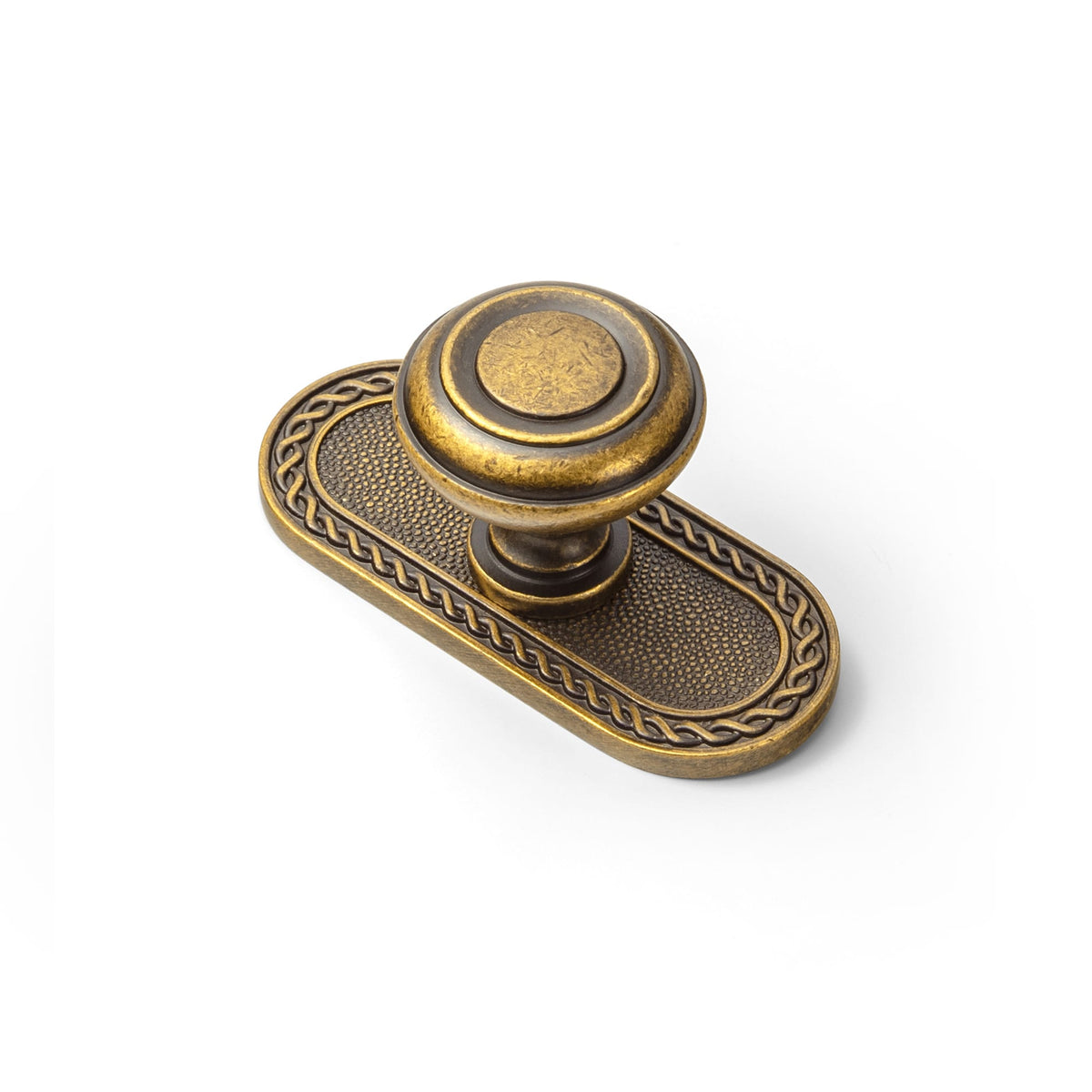 Goo-Ki Antique Brass / G034 / 6 Pack Artistic Spherical Dome - Shaped Zinc Alloy Cabinet Knob Distinctive Design Home Decor