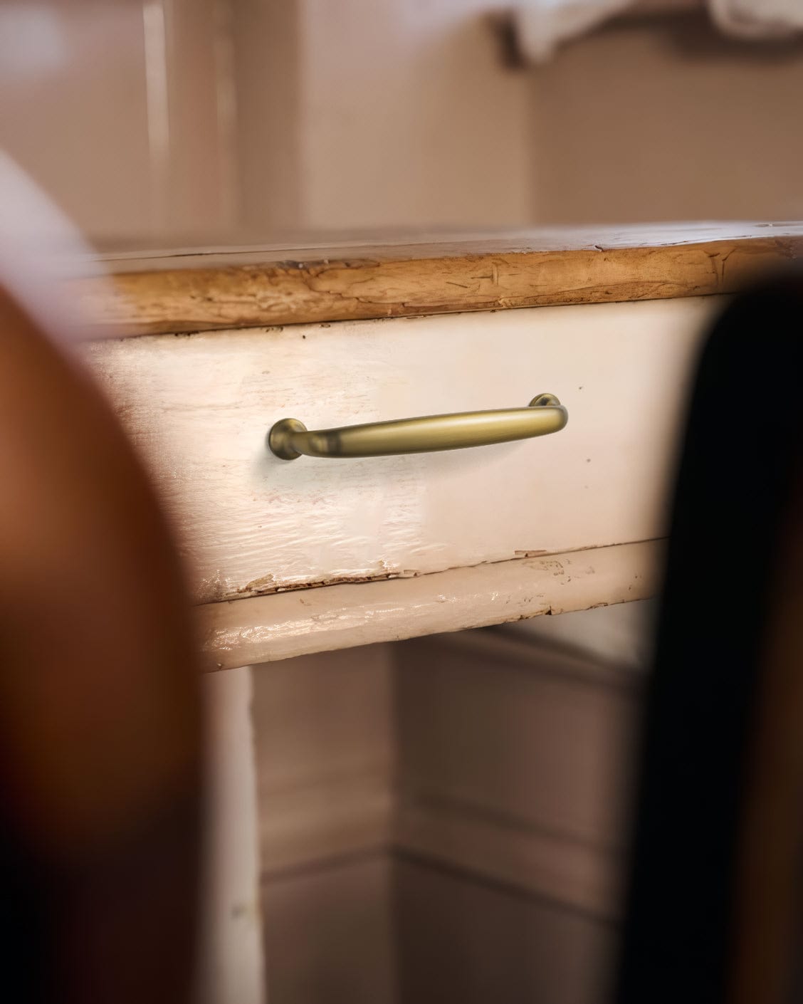 Goo-Ki Antique Bronze Drawer Pulls Solid Vintage Retro Bar Pull Furniture Hardware