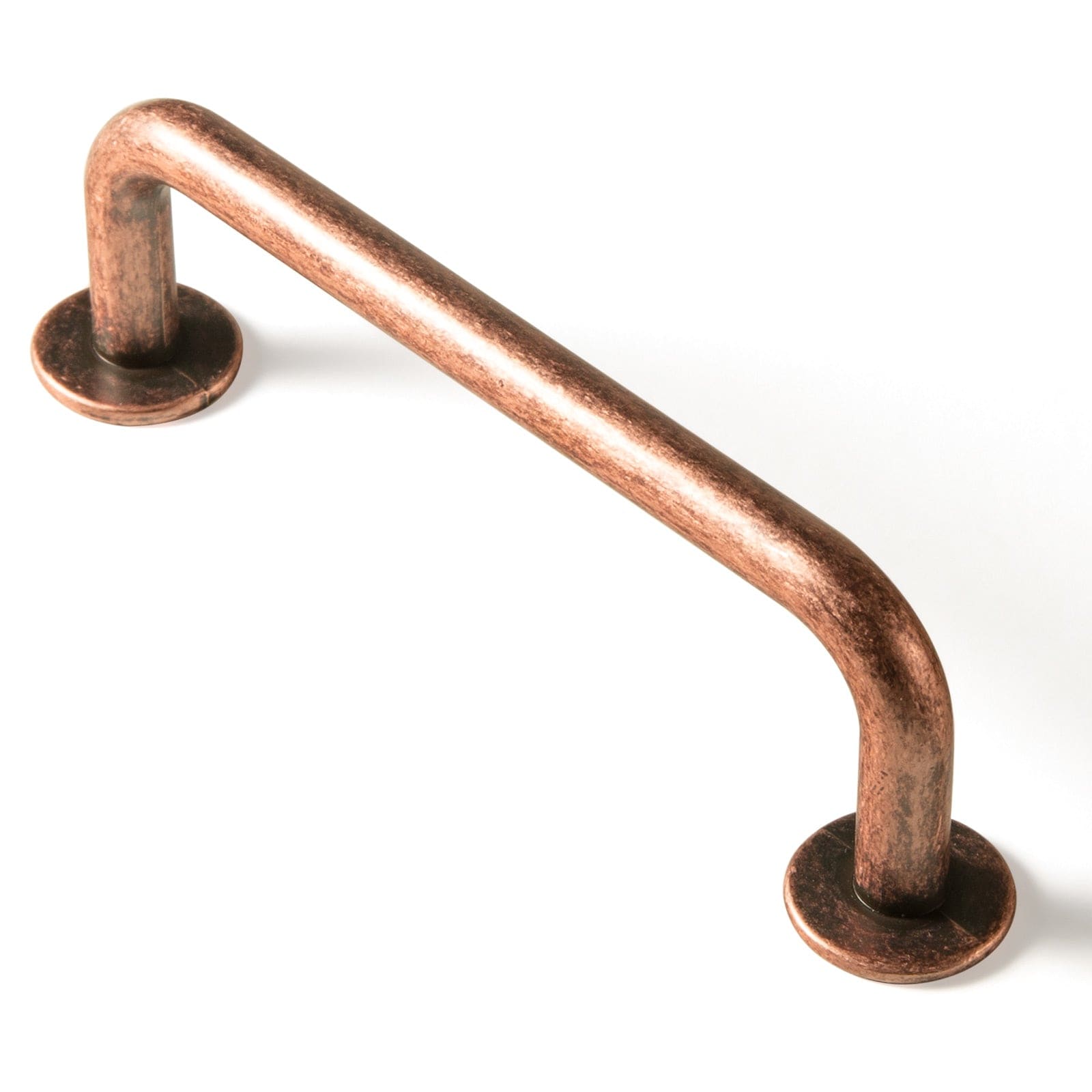 Goo-Ki Antique Copper / 3'' Hole Center / 6 Pack Antique Drawer Pulls Solid Retro Bar Pull Furniture Hardware for Kitchen