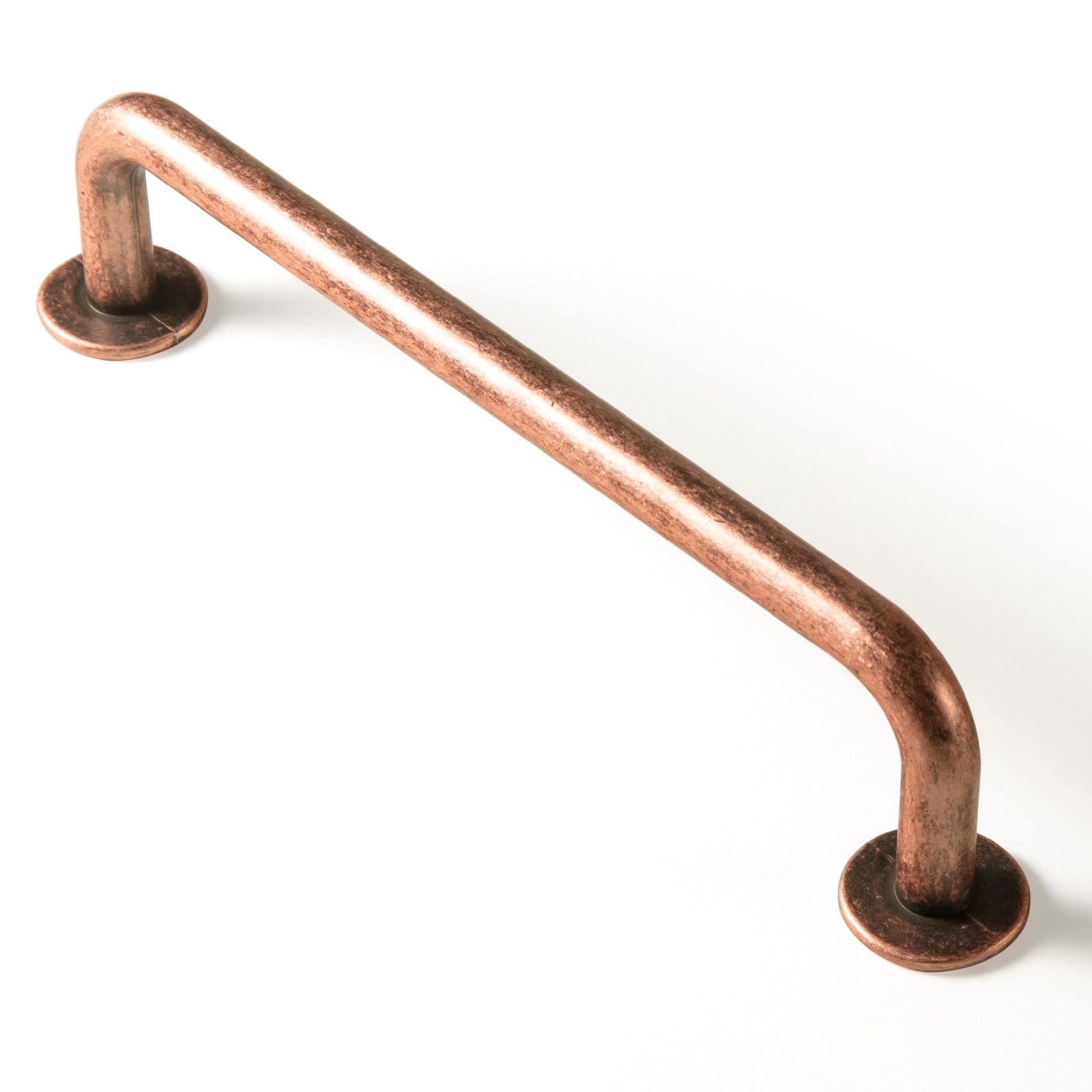 Goo-Ki Antique Copper / 5'' Hole center Antique Drawer Pulls Solid Retro Bar Pull Furniture Hardware for Kitchen 6 Pack