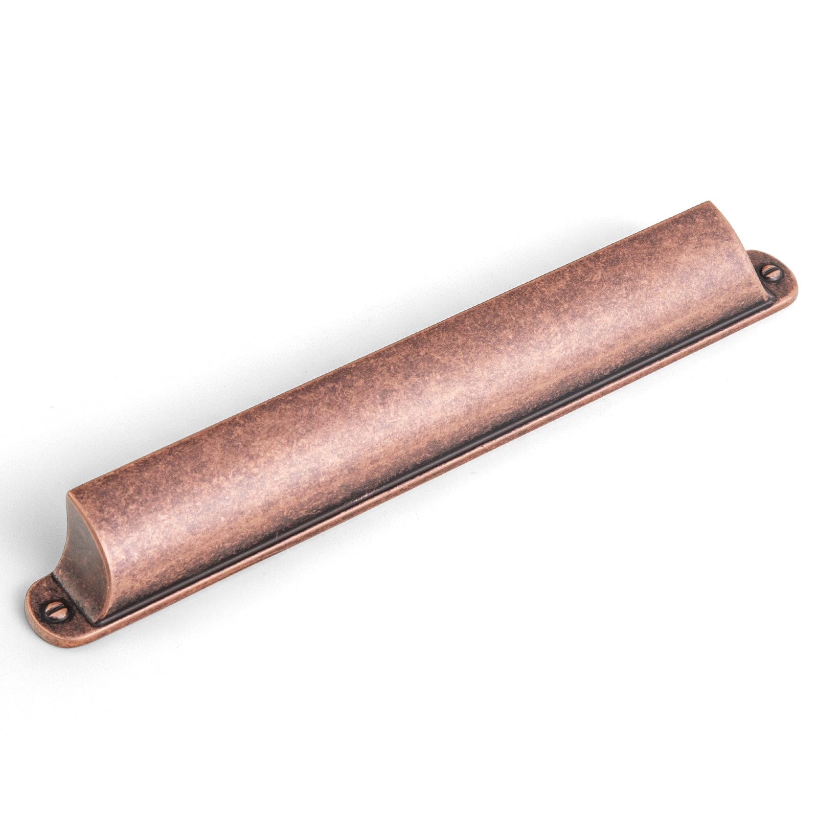 Goo-Ki Antique Copper / 7.6'' Hole Center / 6 Pack Modern Multi-Color Cabinet Cup Pulls Bin Drawer Pull Stylish Hardware for Furniture Upgrades