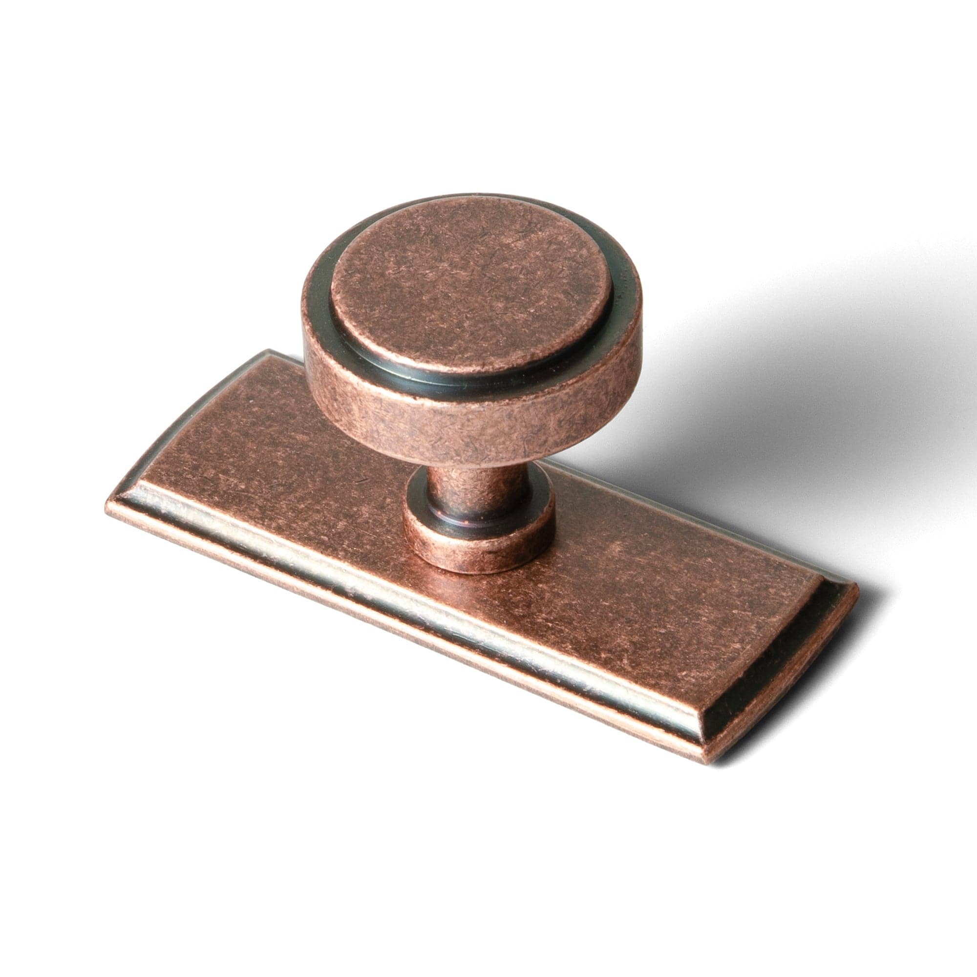 Goo-Ki Antique Copper / G011 / 6 Pack Simple Cylindrical Zinc Alloy Drawer Knob with Elegant Design