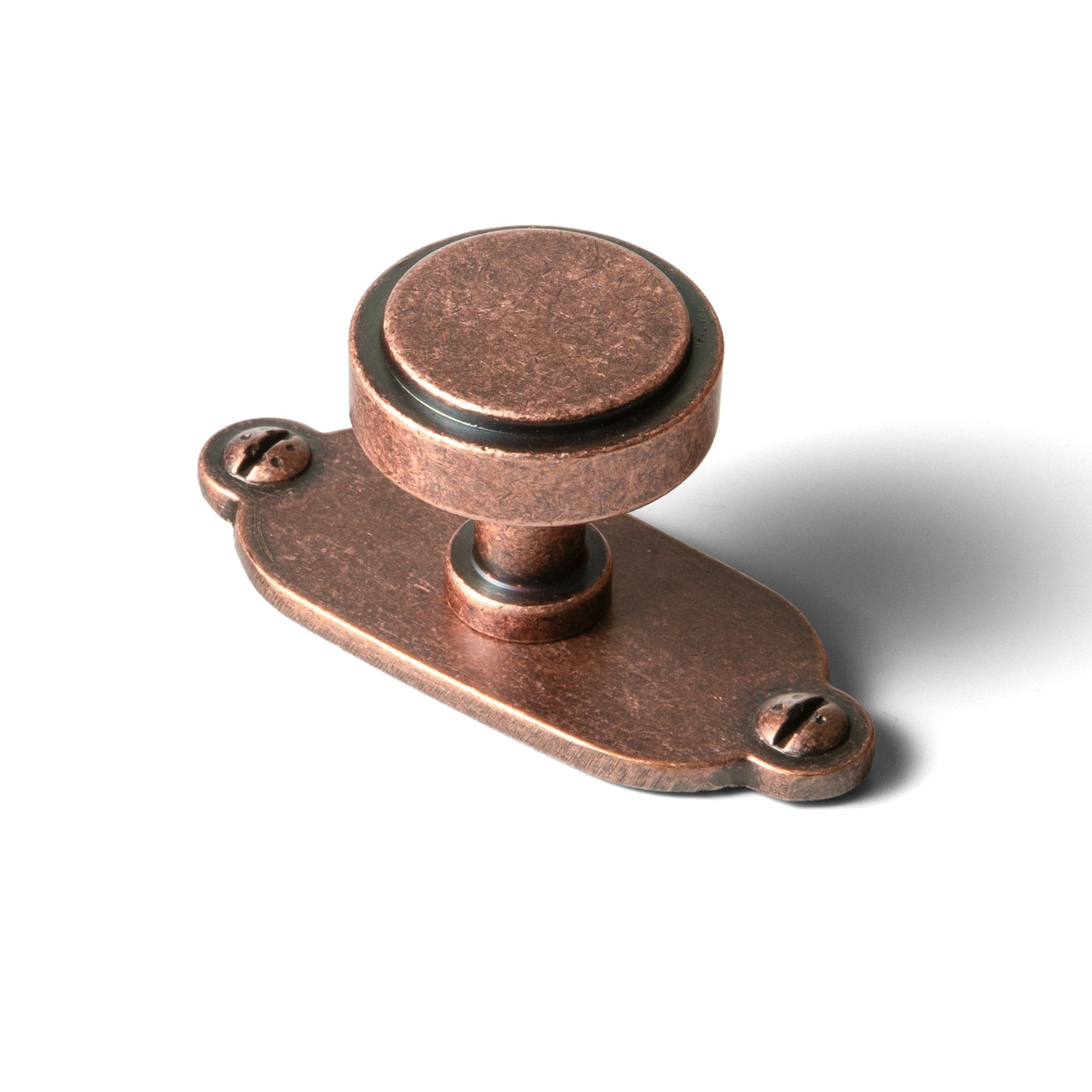Goo-Ki Antique Copper / G013 / 6 Pack Simple Cylindrical Zinc Alloy Drawer Knob with Elegant Design