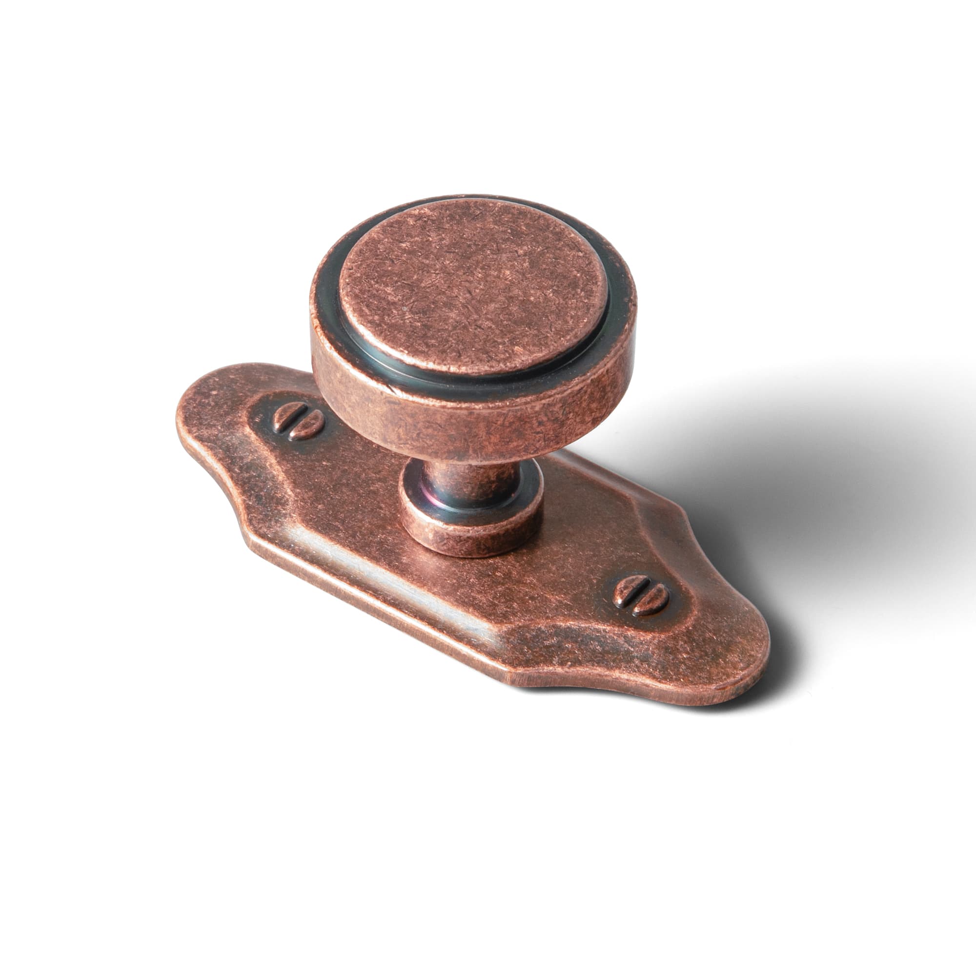 Goo-Ki Antique Copper / G023 / 6 Pack Simple Cylindrical Zinc Alloy Drawer Knob with Elegant Design