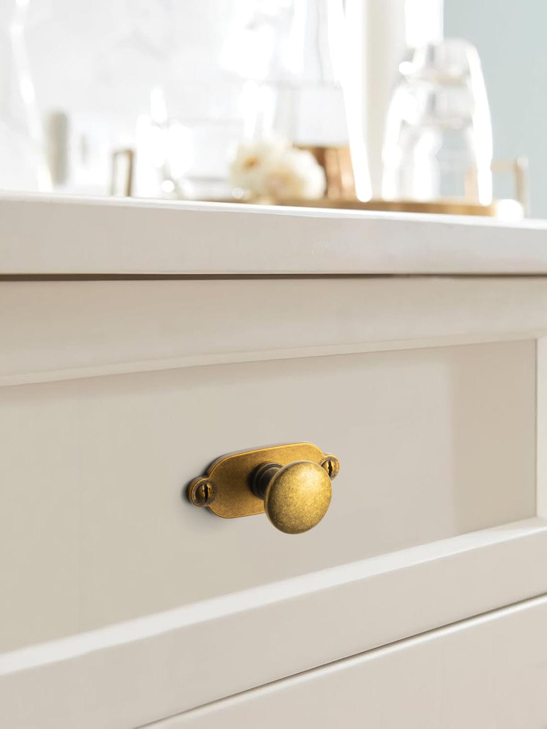 Goo-Ki Antique Drawer Pulls Solid Retro Bar Pull Furniture Hardware for Kitchen