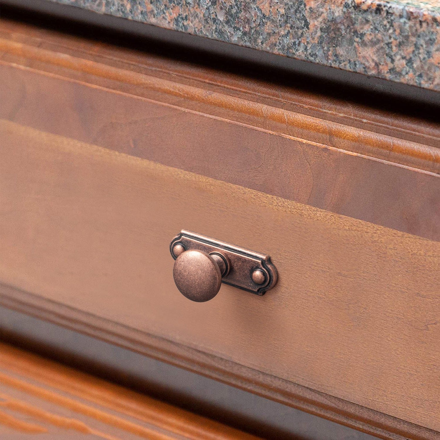 Goo-Ki Antique Drawer Pulls Solid Retro Bar Pull Furniture Hardware for Kitchen