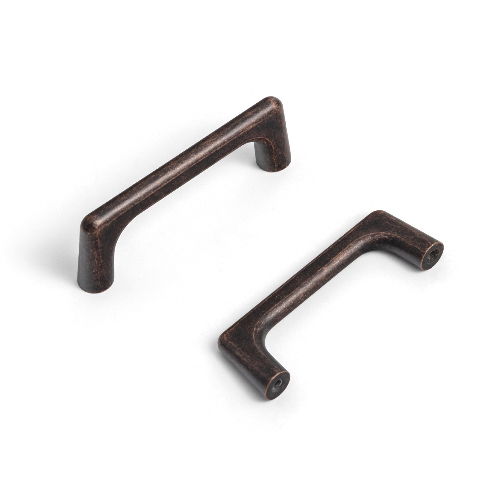 Goo-Ki Antique Oil Rubbed Bronze Cabinet Pulls Casual Luxury Solid Zinc Cabinet Handles