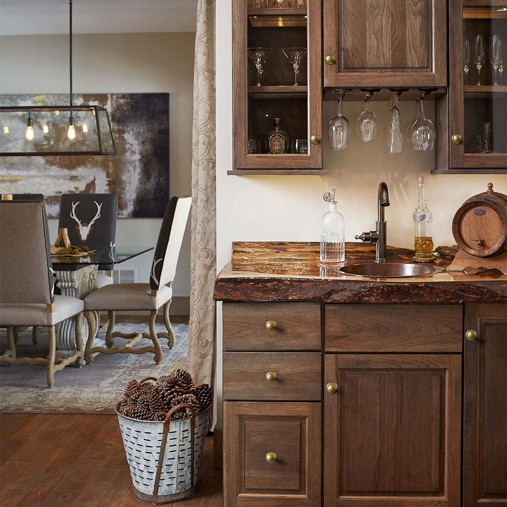 Goo-Ki Antique Rustic Vintage Cabinet Bar Pulls Decorative Drawer Handles