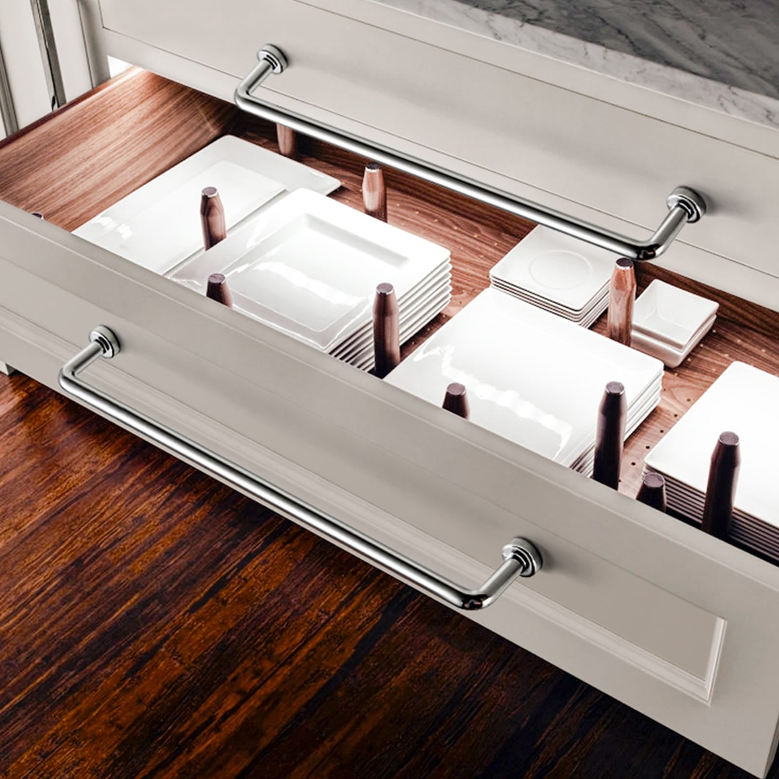 Goo-Ki Antique Rustic Vintage Cabinet Bar Pulls Decorative Drawer Handles