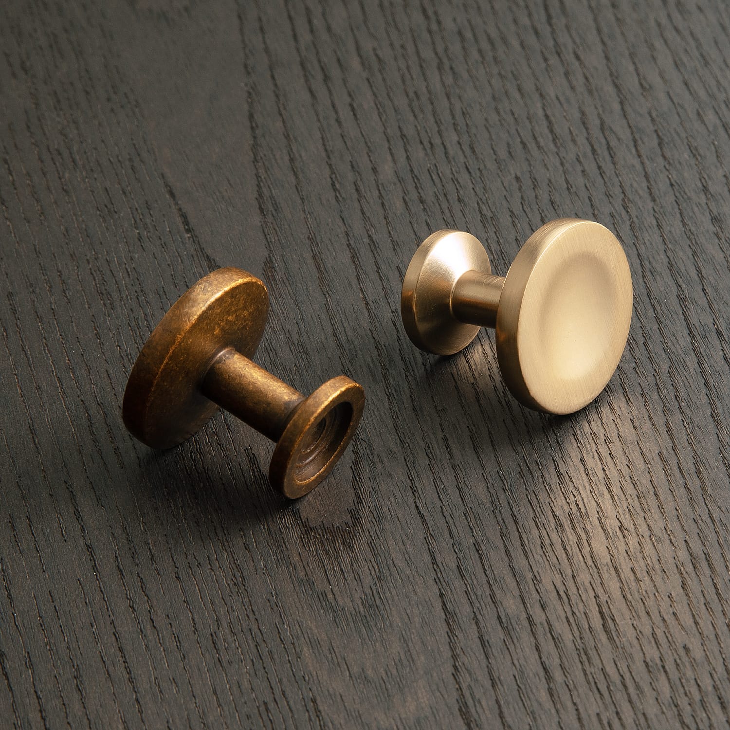 Goo-Ki Assorted Shaped Zinc Alloy Cabinet Hardware - Knobs and Back Plates for Stylish Furniture