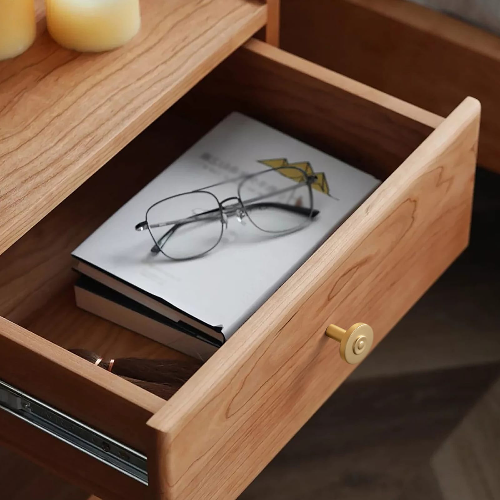 Goo-Ki Assorted Shaped Zinc Alloy Cabinet Hardware - Knobs and Back Plates for Stylish Furniture