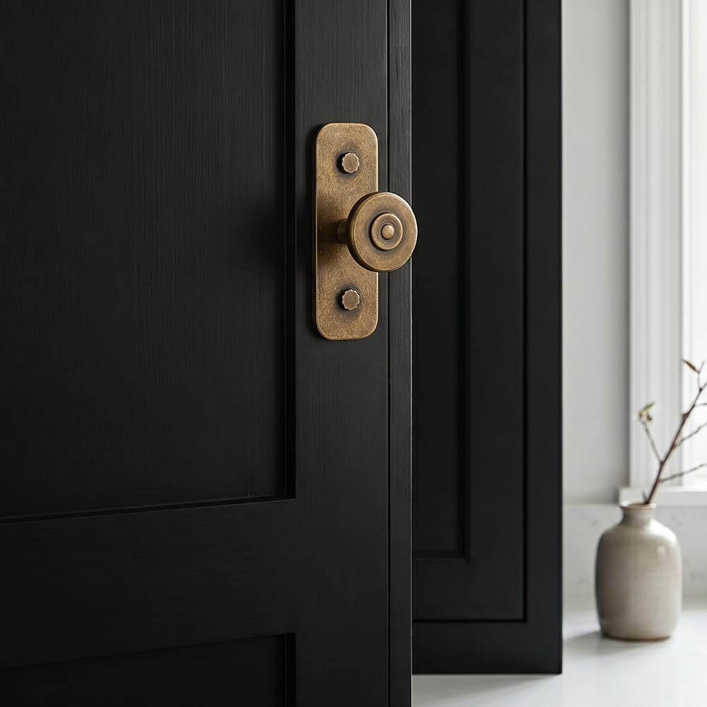 Goo-Ki Assorted Shaped Zinc Alloy Cabinet Hardware - Knobs and Back Plates for Stylish Furniture
