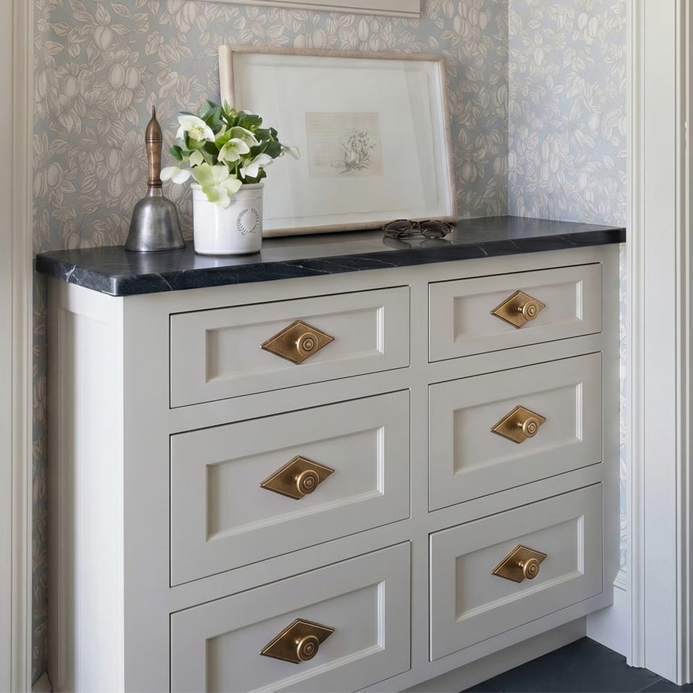 Goo-Ki Assorted Shaped Zinc Alloy Cabinet Hardware - Knobs and Back Plates for Stylish Furniture