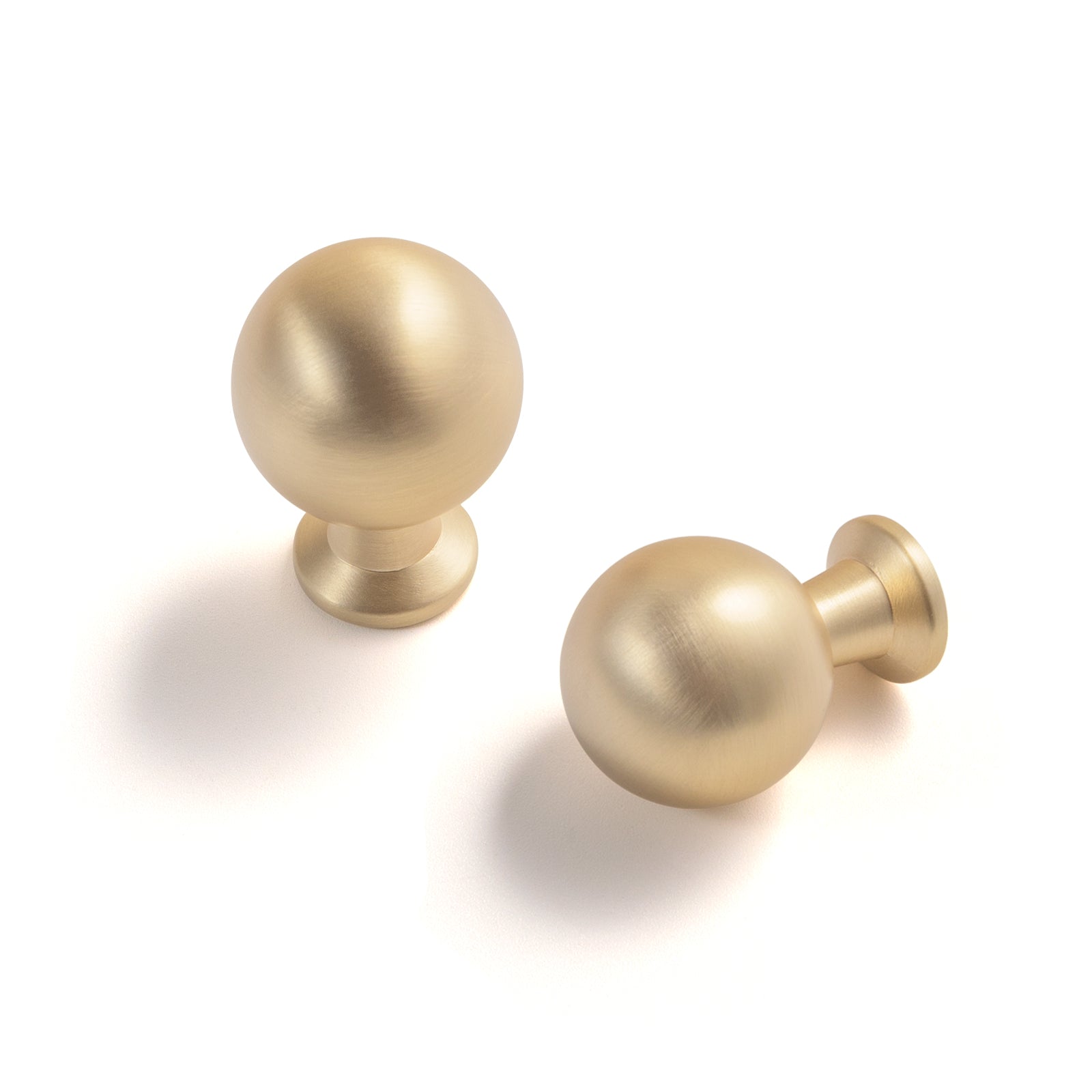 Goo-Ki Brushed Brass / Knob / 12 Pack 9569