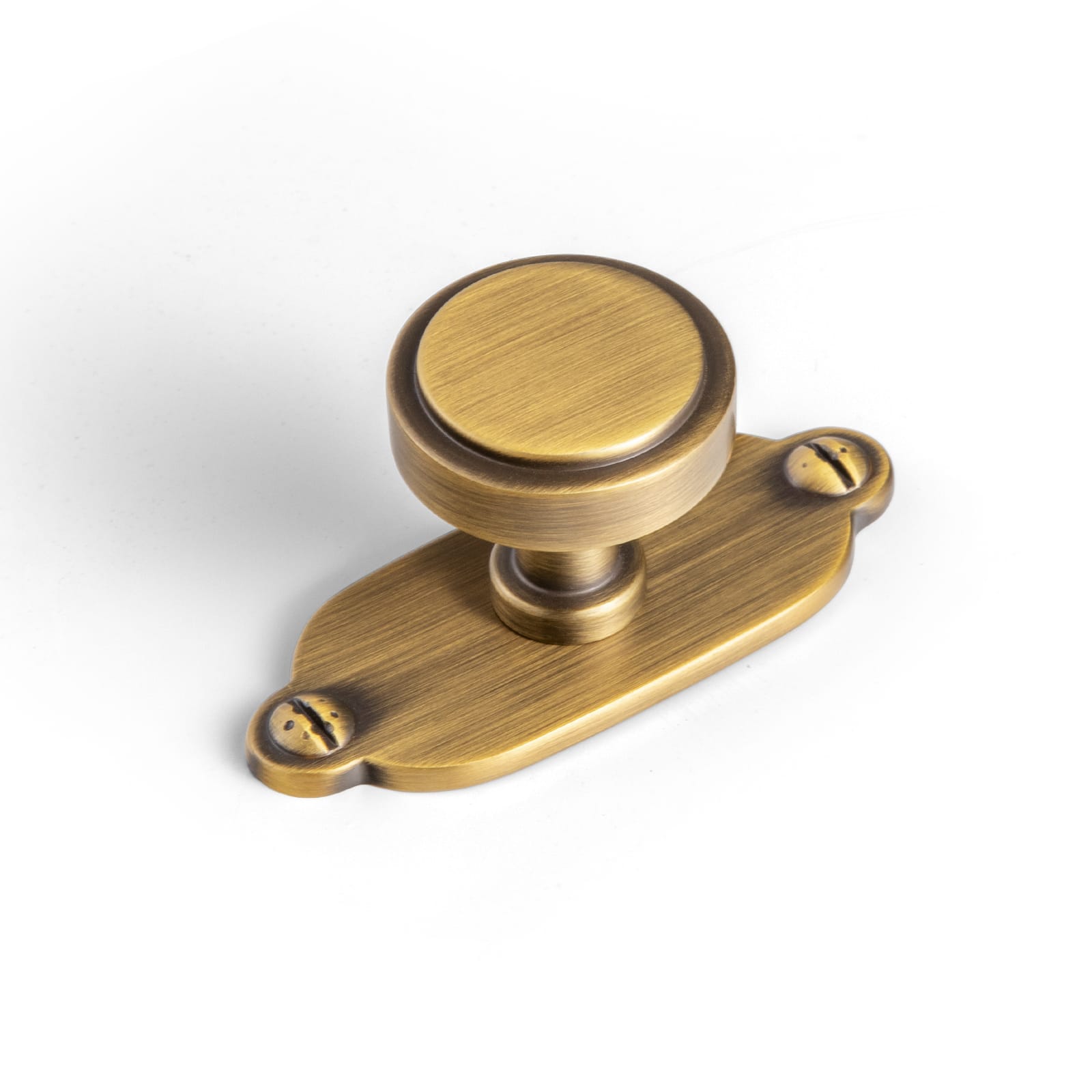 Goo-Ki Brushed Bronze / G013 / 6 Pack Simple Cylindrical Zinc Alloy Drawer Knob with Elegant Design