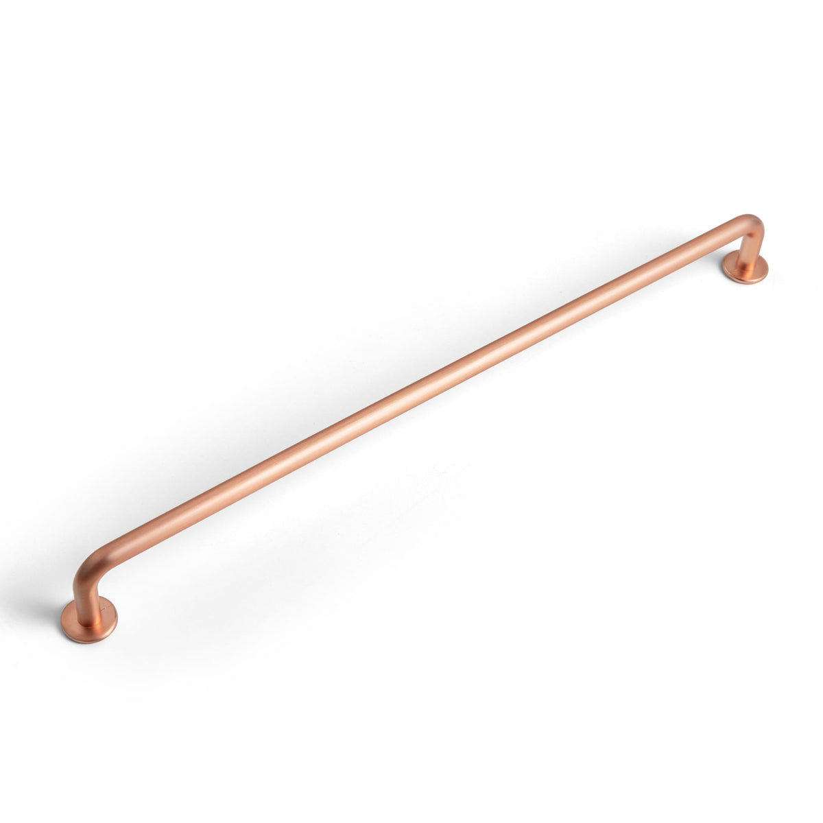 Goo-Ki Brushed Copper / 12.6'' Hole Center / 6 Pack Antique Drawer Pulls Solid Retro Bar Pull Furniture Hardware for Kitchen