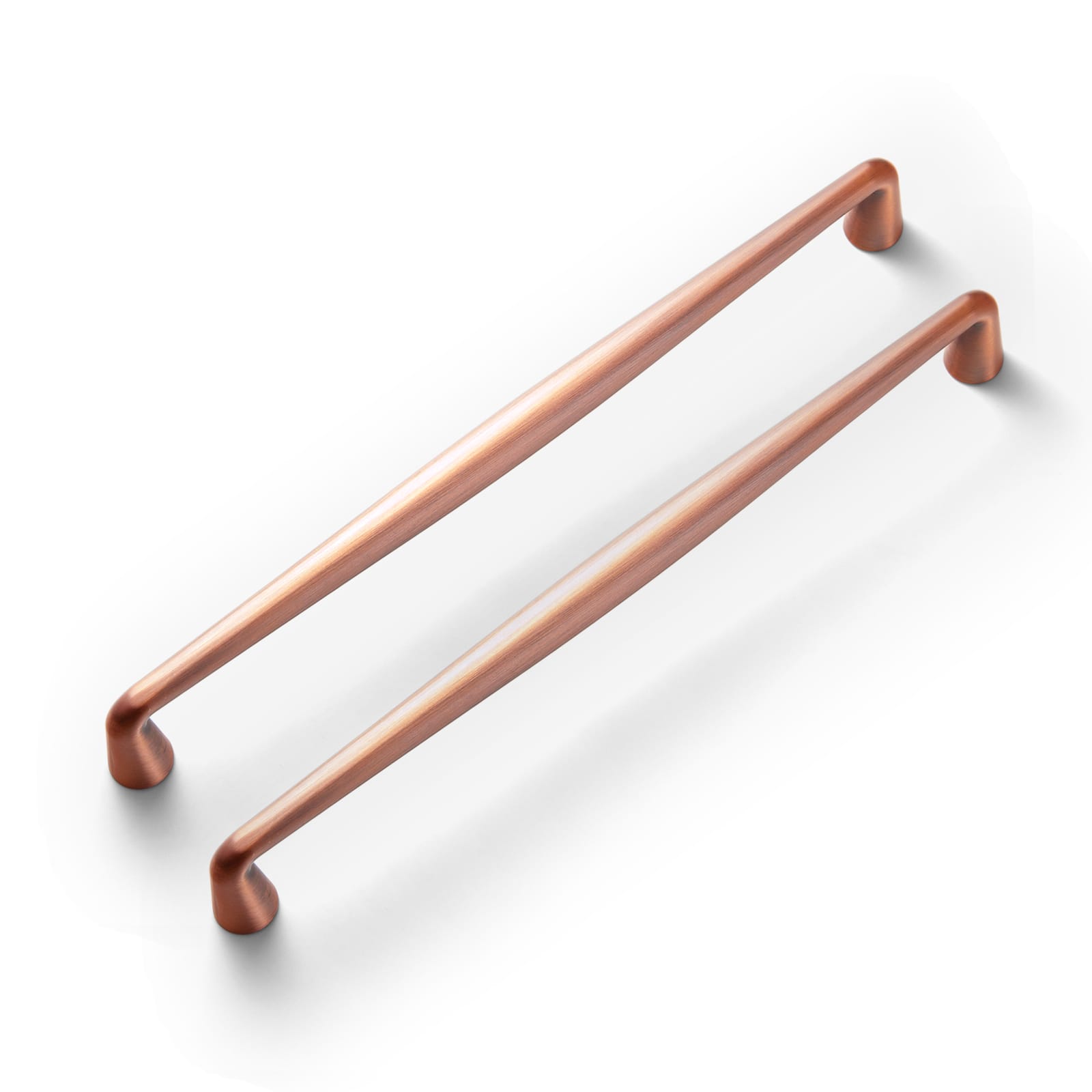 Goo-Ki Brushed Copper / 7.6'' Hole Center / 6 Pack Retro Cabinet Pulls Luxurious Drawer Pulls for Bedroom Kitchen