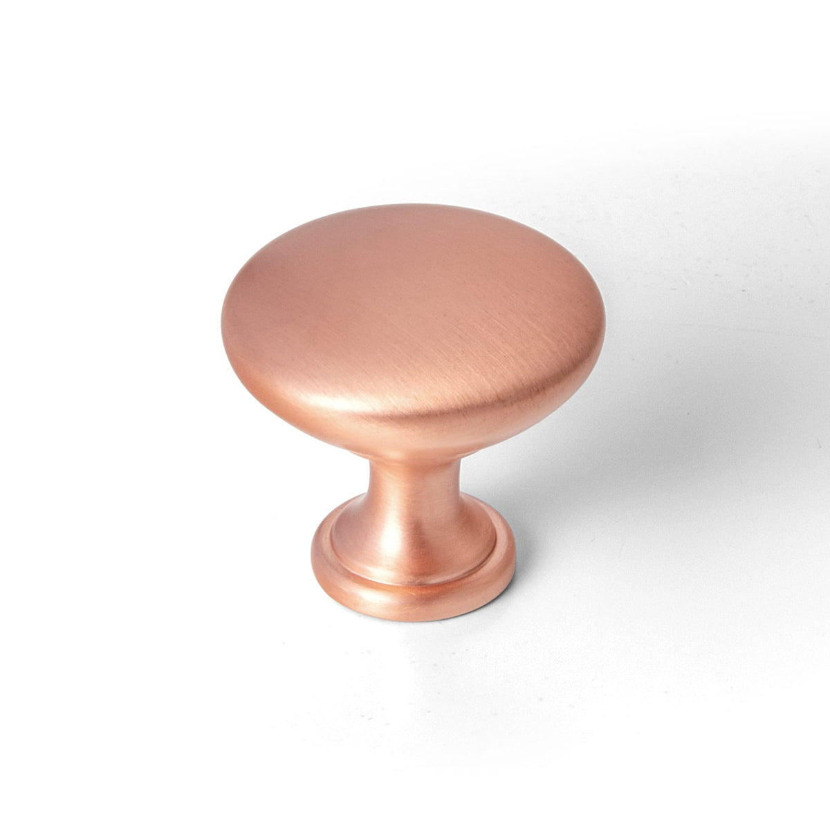 Goo-Ki Brushed Copper / Knob / 6 Pack Antique Drawer Pulls Solid Retro Bar Pull Furniture Hardware for Kitchen