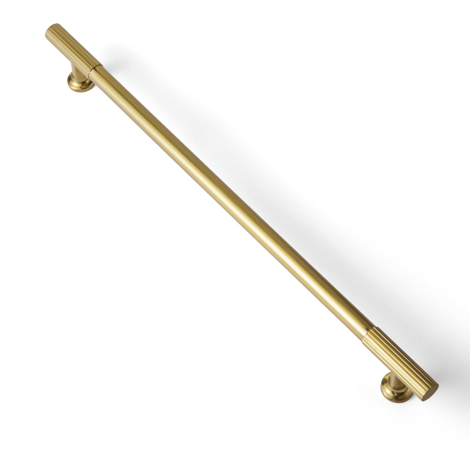 Goo-Ki Brushed Gold / 10'' Hole Center / 6 Pack Striped Decorations Cabinet Pull Retro Brass Cabinet Handles