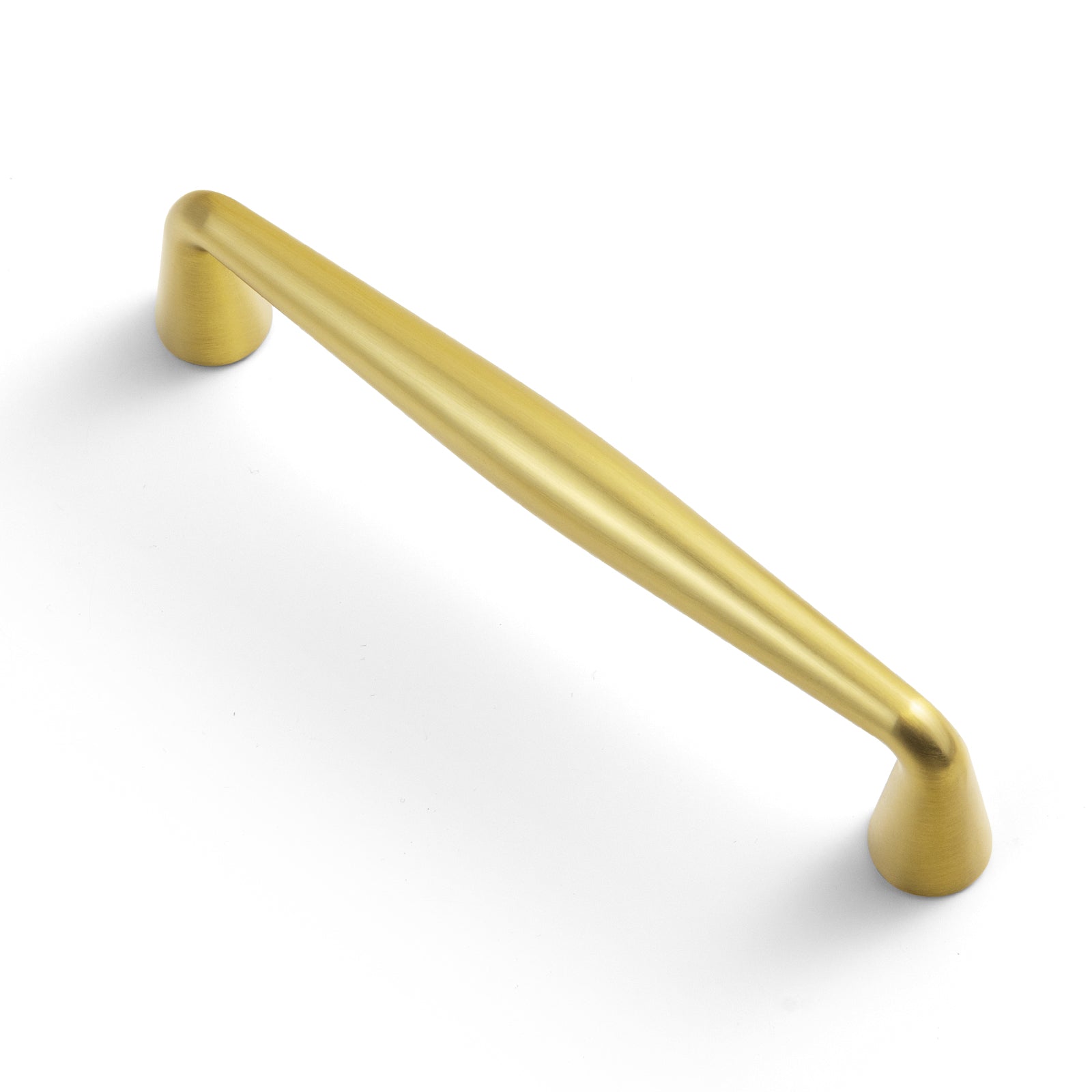 Goo-Ki Brushed Gold / 3.78'' Hole Center / 6 Pack Retro Cabinet Pulls Luxurious Drawer Pulls for Bedroom Kitchen