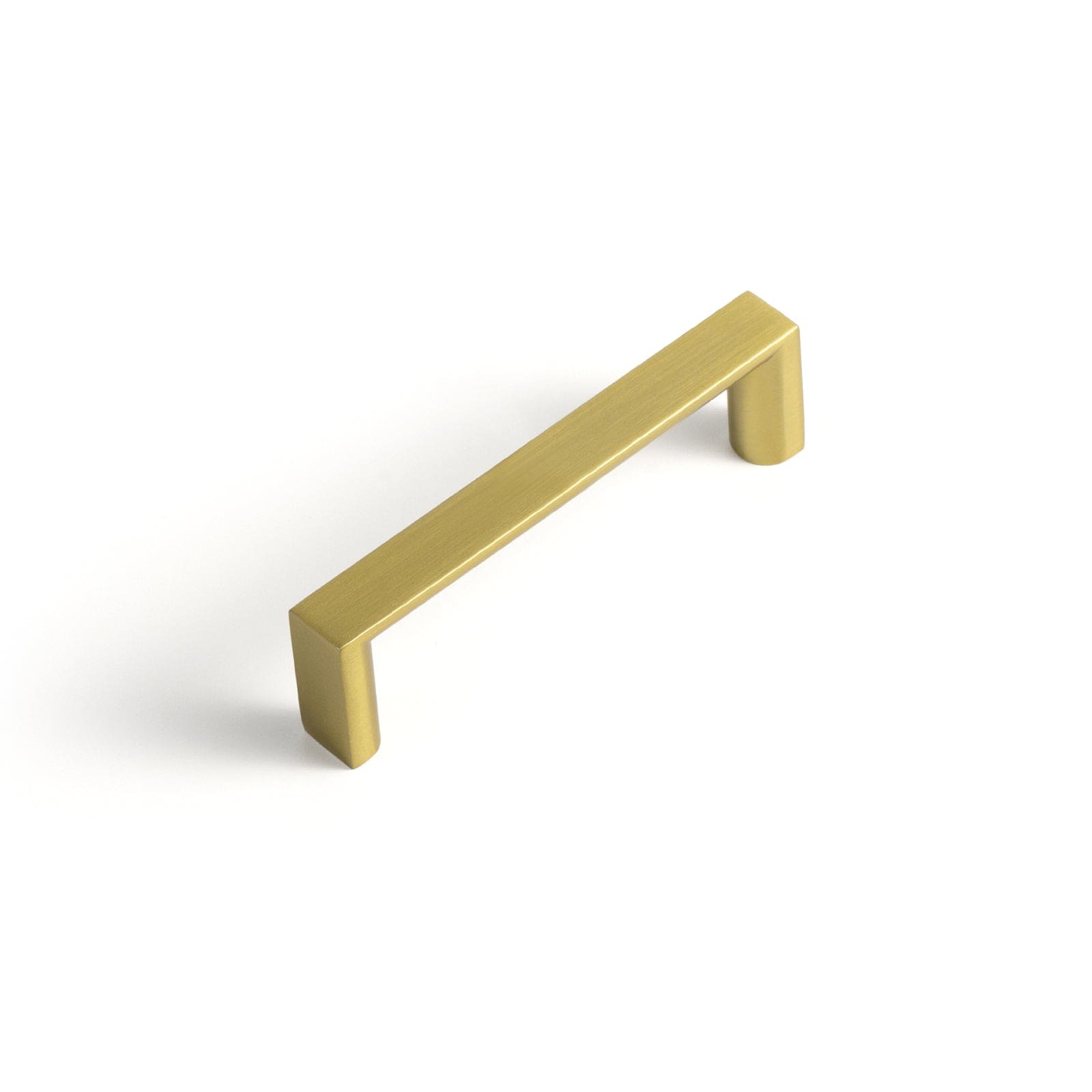 Goo-Ki Brushed Gold / 3'' Hole Center / 6 Pack Long Cabinet Bar Pulls Antique Vintage Brass Solid Drawer Handles