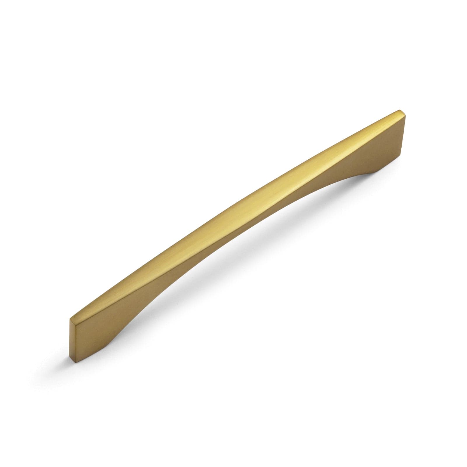 Goo-Ki Brushed Gold / 5'' Hole Center / 6 Pack Stylish Modern Cabinet Pull Wardrobe Knobs for Bedroom