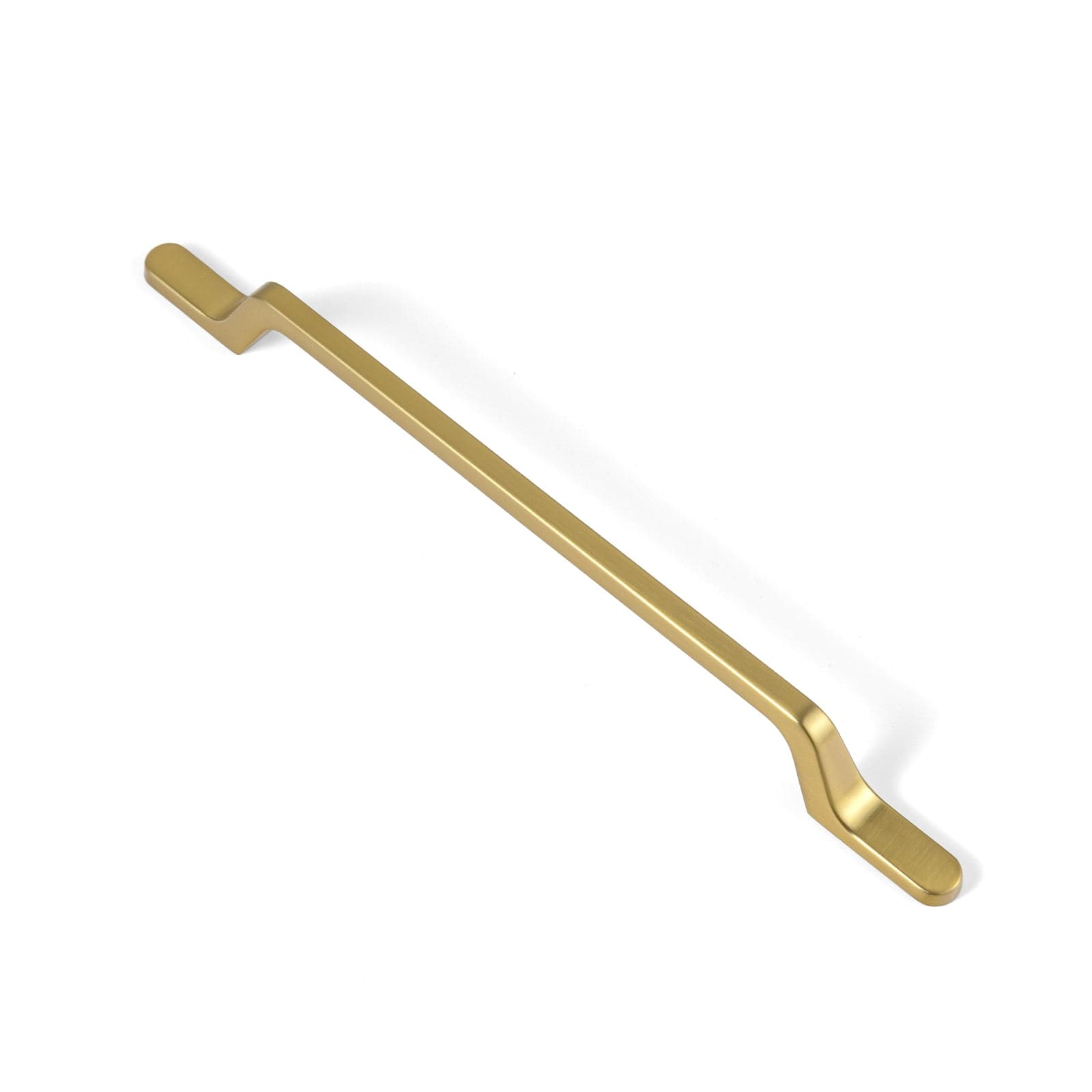 Goo-Ki Brushed Gold / 7.6'' Hole Center / 6 Pack European Style Retro Brass Drawer Pulls for Dresser Cupboard Vintage Bronze Bar Pulls