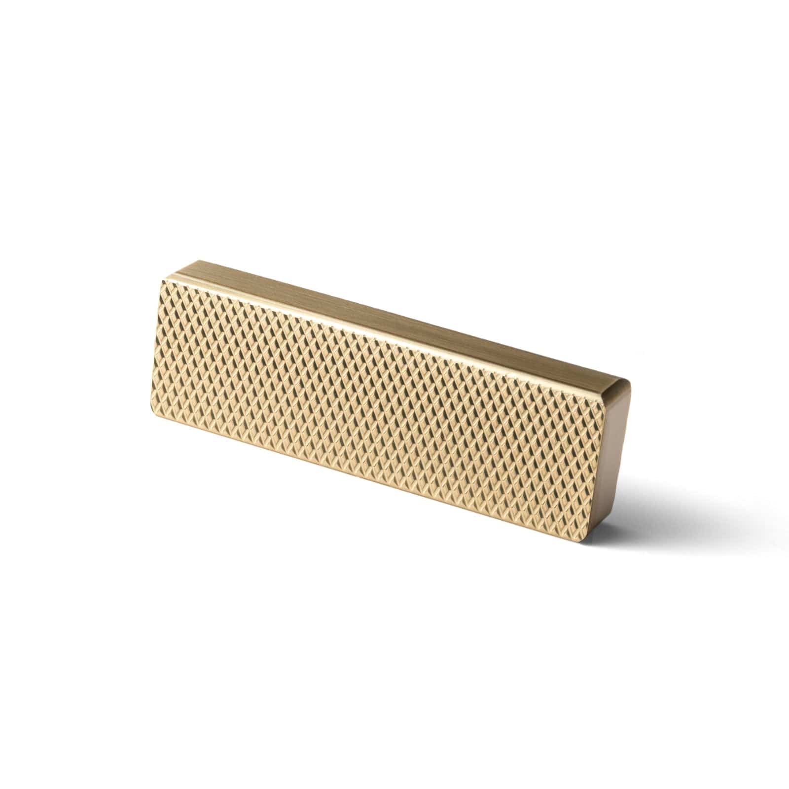 Goo-Ki Champagne Bronze / 1.25'' Hole Center / 6 Pack Modern Aluminum Knurled Cabinet Pull Handles - Comfortable Grip & Long - lasting