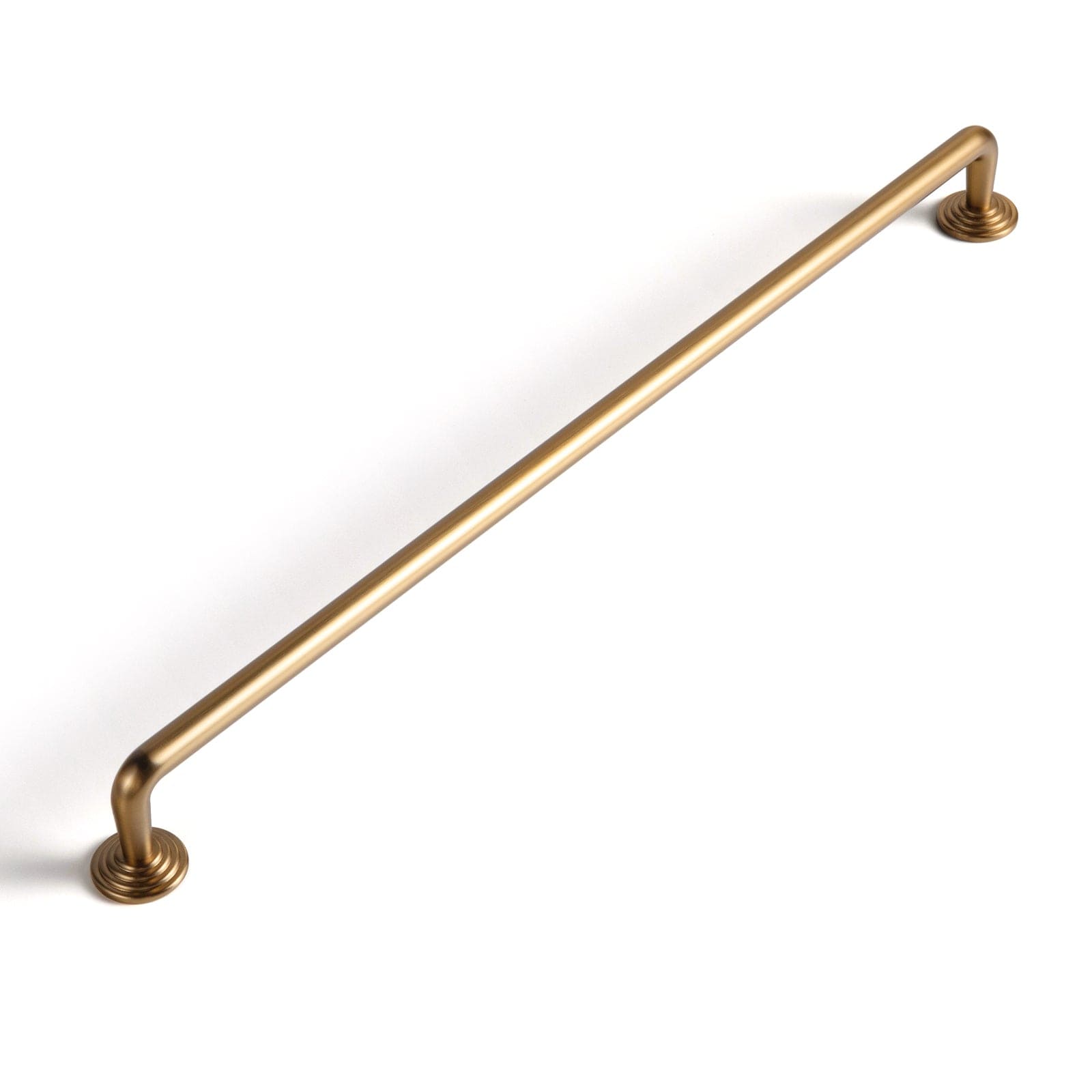 Goo-Ki Champagne Bronze / 12.6'' Hole Center / 6 Pack Concentric Circle Pattern Base Design Vintage Cabinet Handles