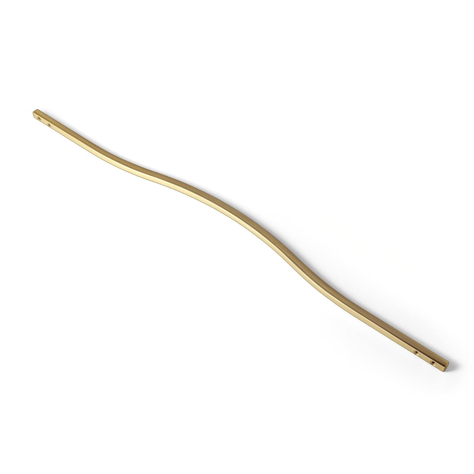 Goo-Ki Champagne Bronze / 17.6''/18.9'' Hole Center / 6 Pack Modern Wardrobe Cabinet Pulls Luxurious Drawer Pull Dual Mount