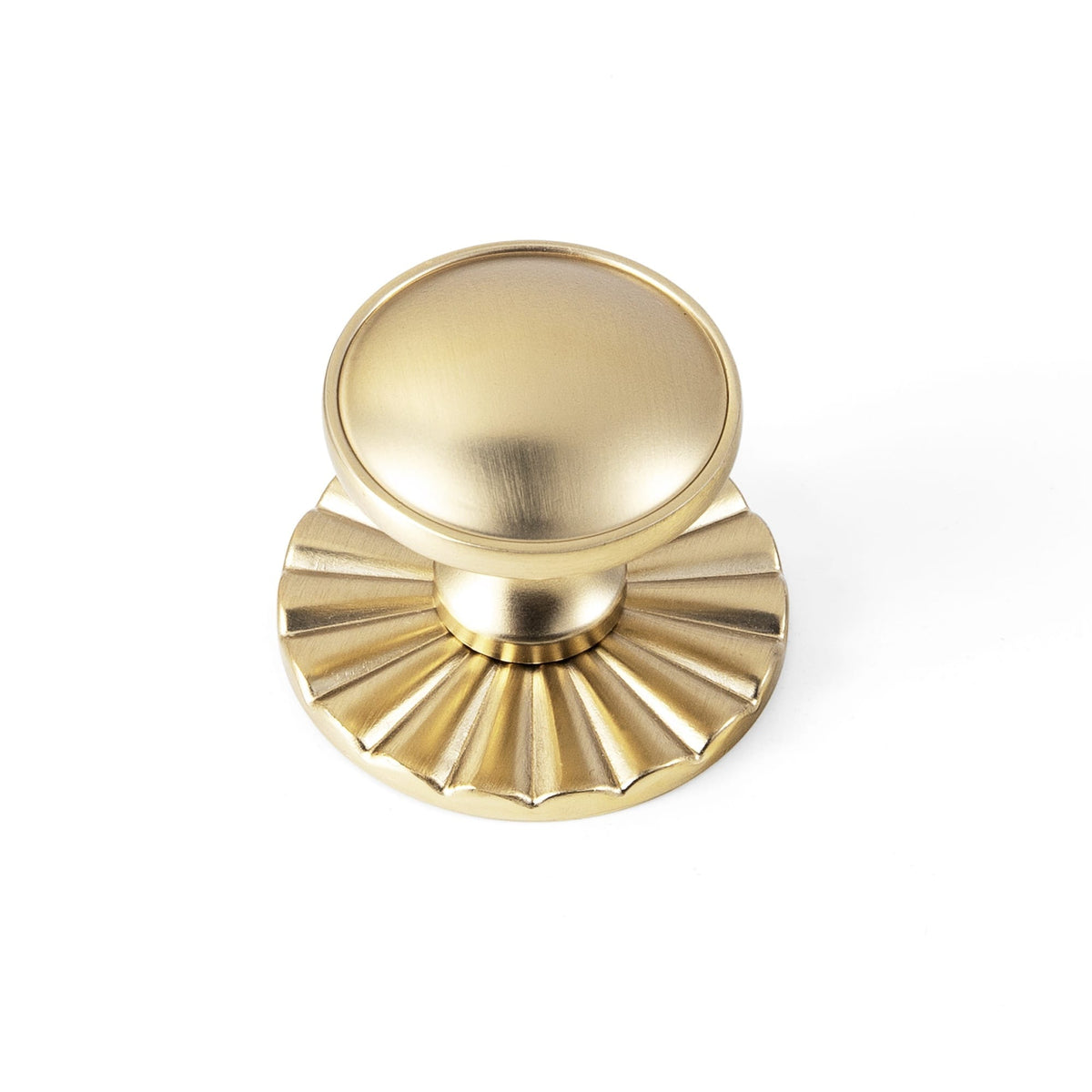 Goo-Ki Champagne Bronze / 2317 / 6 Pack Antique Brass Cabinet Knobs Zinc Alloy Round Drawer Pulls with Vintage Patina Finish Retro Furniture Hardware