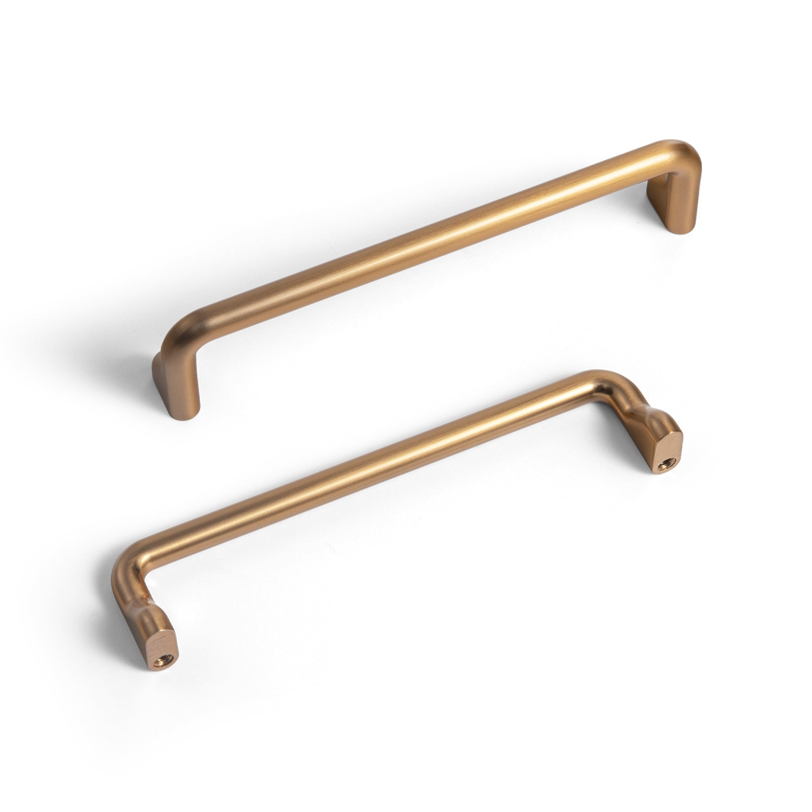 Goo-Ki Champagne Bronze / 5'' Hole Center / 6 Pack Vintage Style Drawer Handles Stylish Cabinet Pulls Kitchen Hardware