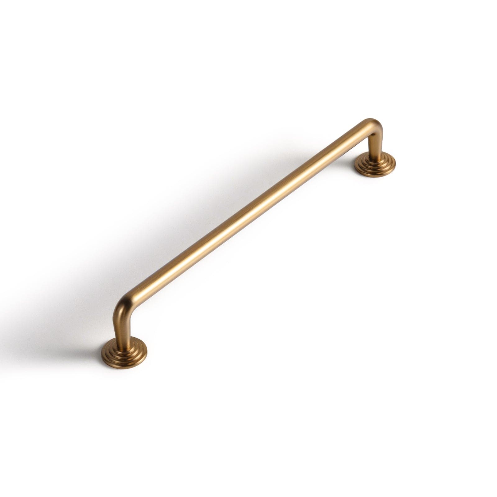 Goo-Ki Champagne Bronze / 7.6'' Hole Center / 6 Pack Concentric Circle Pattern Base Design Vintage Cabinet Handles