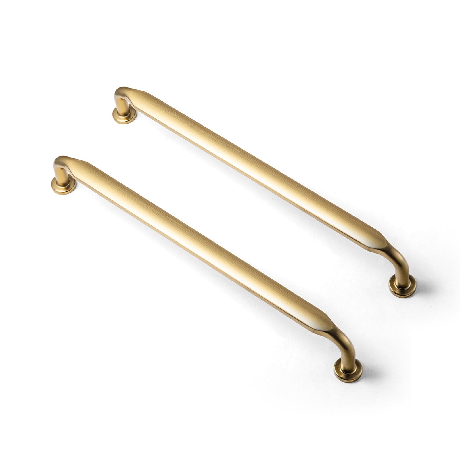 Goo-Ki Champagne Bronze / 7.6'' Hole Center / 6 Pack Minimalist Slim Design Zinc Alloy Cabinet Pulls – Rustic Hardware for a Streamlined Look