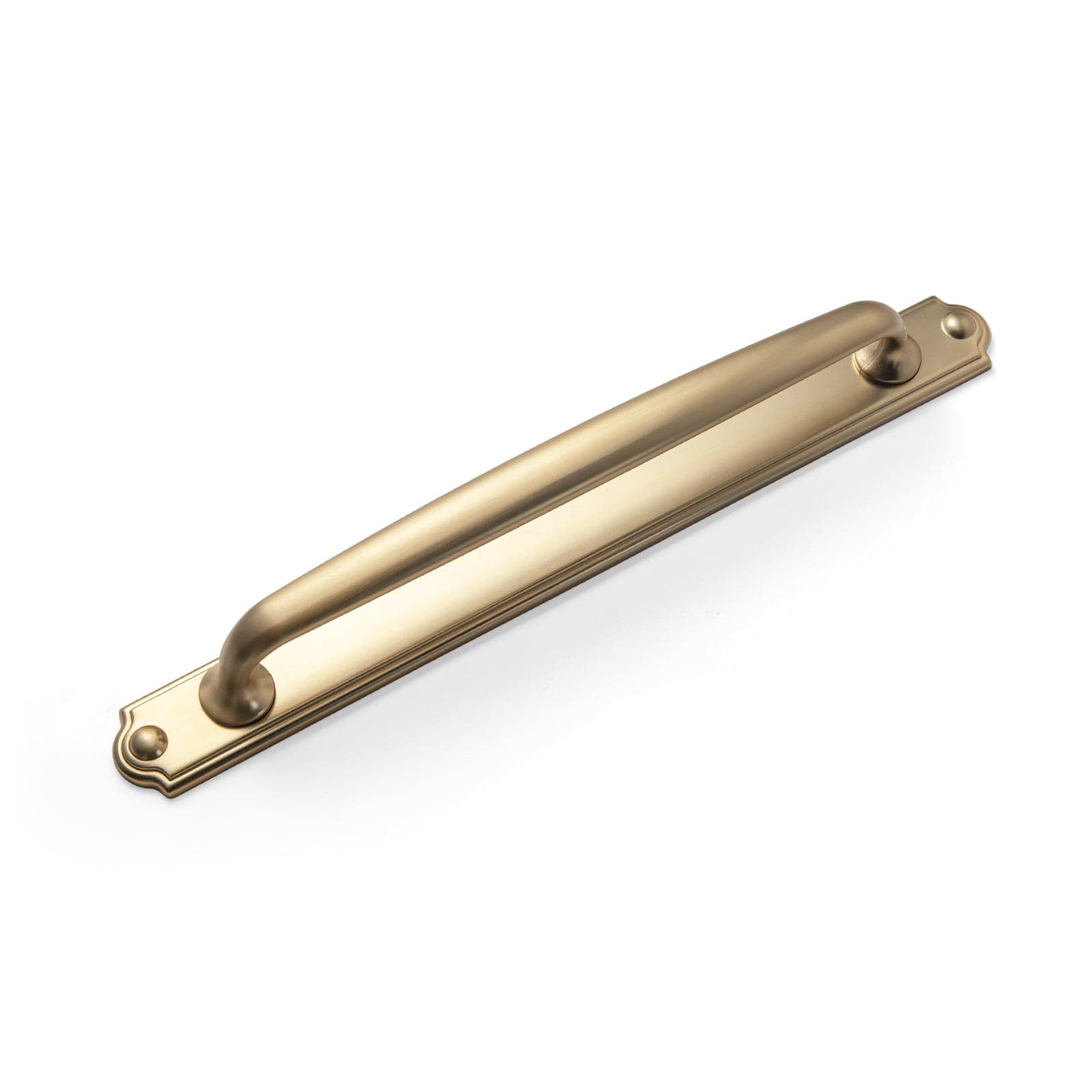 Goo-Ki Champagne Bronze / 7.6'' Hole Center with Back Plate C / 2 Pack Antique Bronze Drawer Pulls Solid Vintage Retro Bar Pull Furniture Hardware