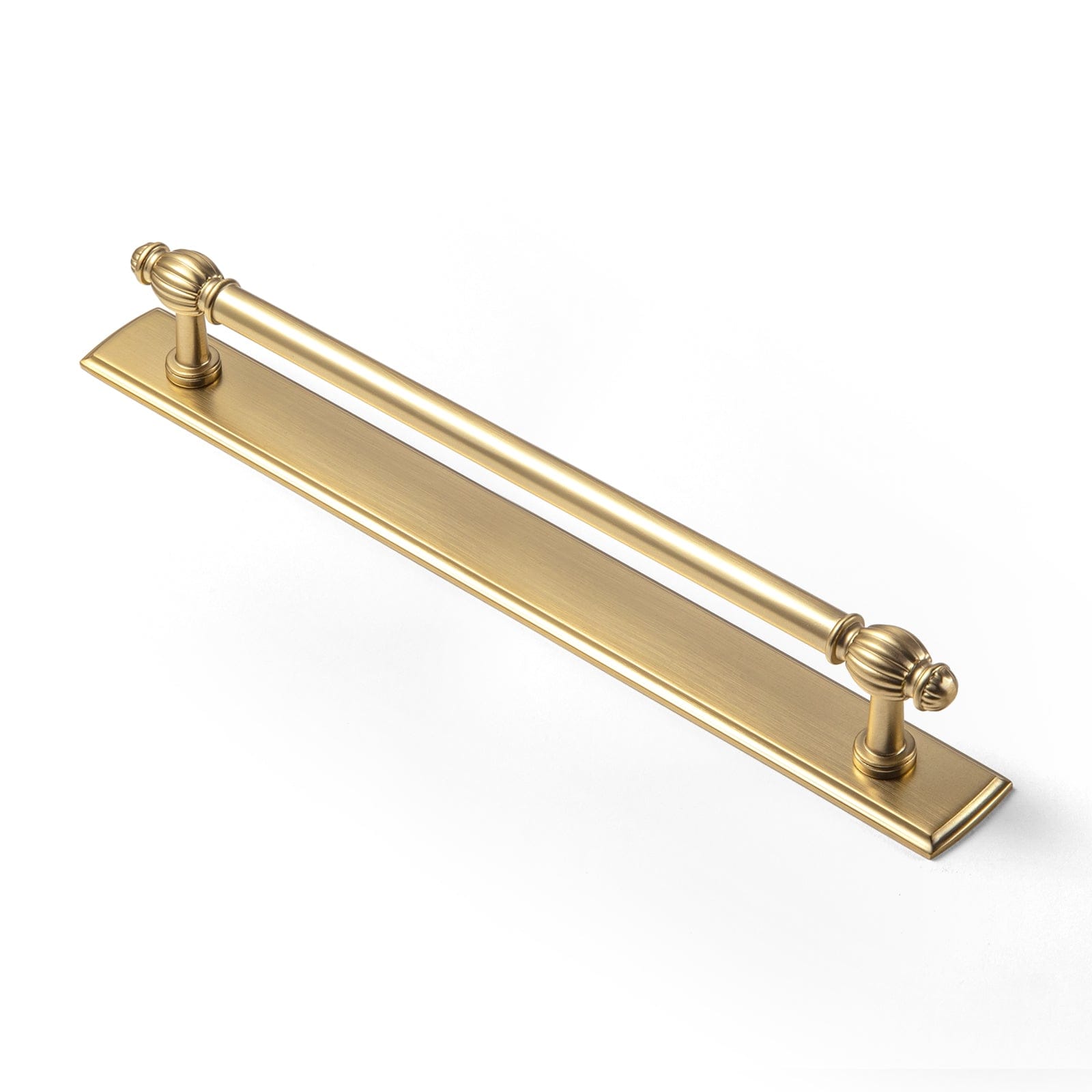 Goo-Ki Champagne Bronze / 7.6'' Hole Center with Back Plate G011 / 2 Pack Luxury Decorative Antique Brass Cabinet Handles Stylish Accents for Modern Cabinet Design