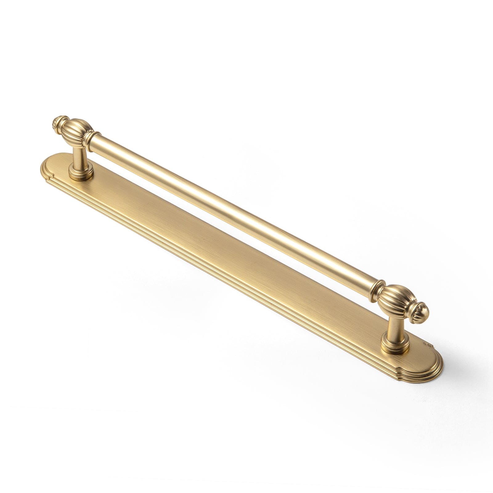 Goo-Ki Champagne Bronze / 7.6'' Hole Center with Back Plate G014 / 2 Pack Luxury Decorative Antique Brass Cabinet Handles Stylish Accents for Modern Cabinet Design