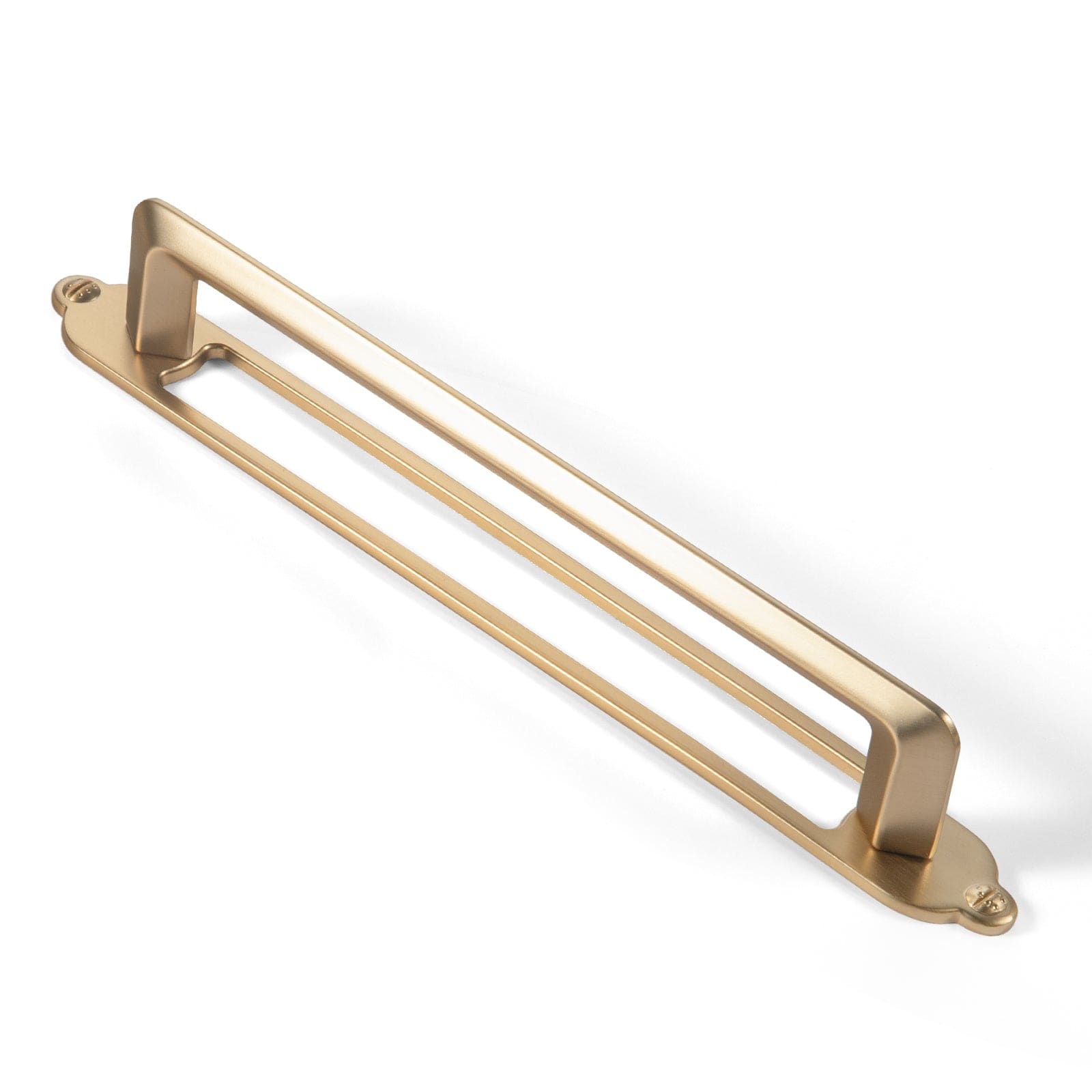 Goo-Ki Champagne Bronze / 7.6'' with Back Plate G025 / 2 Pack Elegant Cabinet Pulls Modern Drawer Knobs Affordable Luxury Dresser Pulls