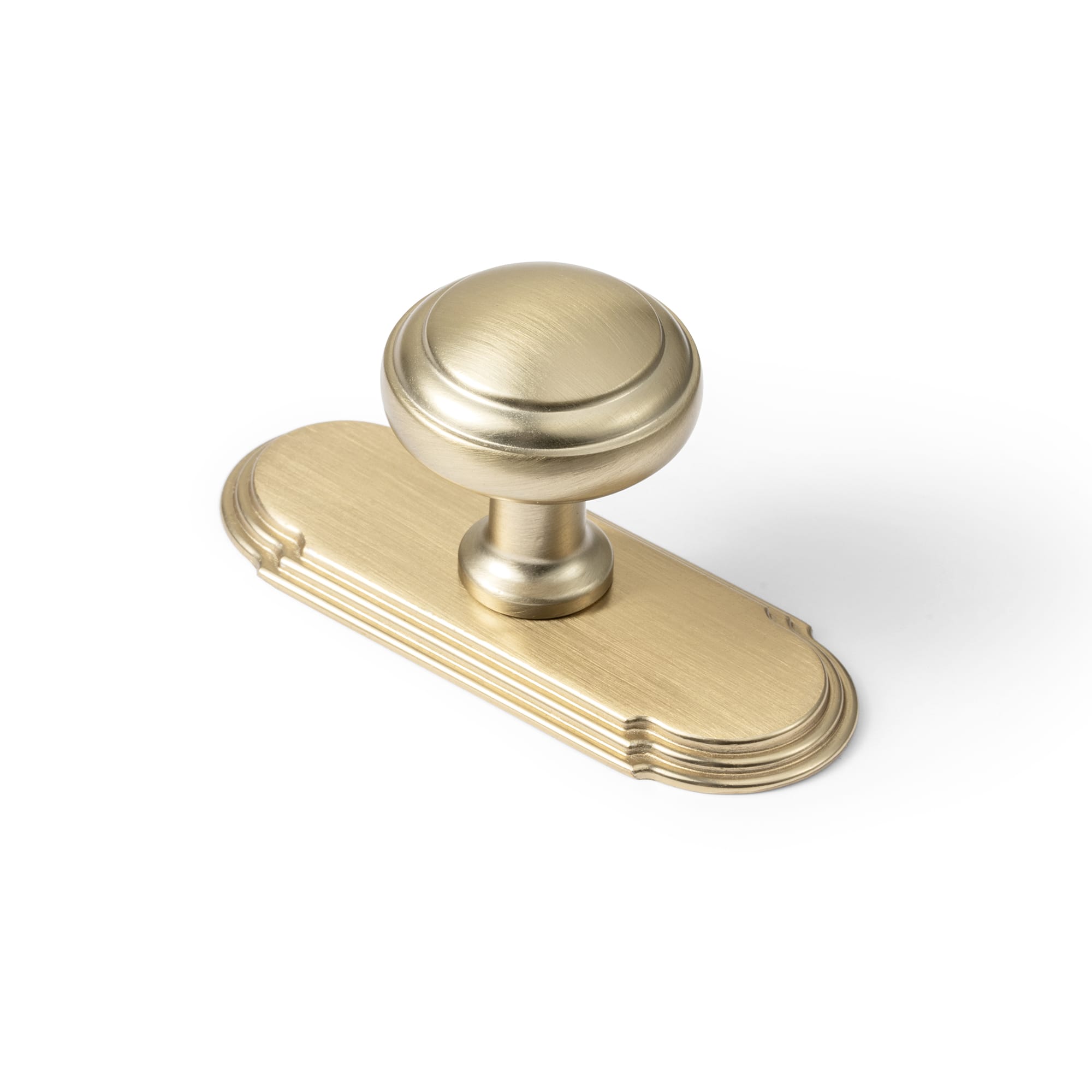 Goo-Ki Champagne Bronze / G014 / 6 Pack Round Mushroom Cabinet Knobs, Solid Zinc Alloy Single Hole Drawer Knobs, Vintage Furniture Hardware