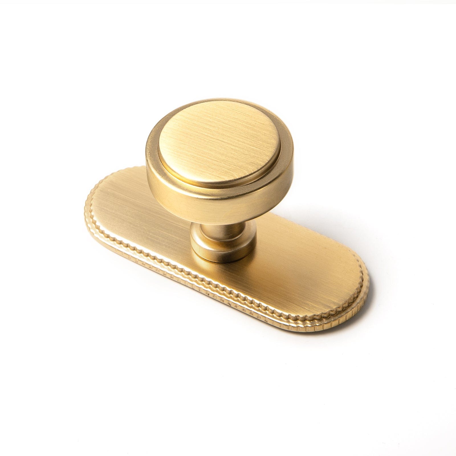 Goo-Ki Champagne Bronze / G019 / 6 Pack Simple Cylindrical Zinc Alloy Drawer Knob with Elegant Design