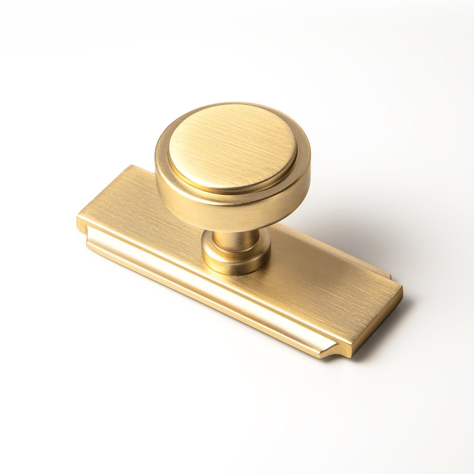 Goo-Ki Champagne Bronze / G020 / 6 Pack Simple Cylindrical Zinc Alloy Drawer Knob with Elegant Design