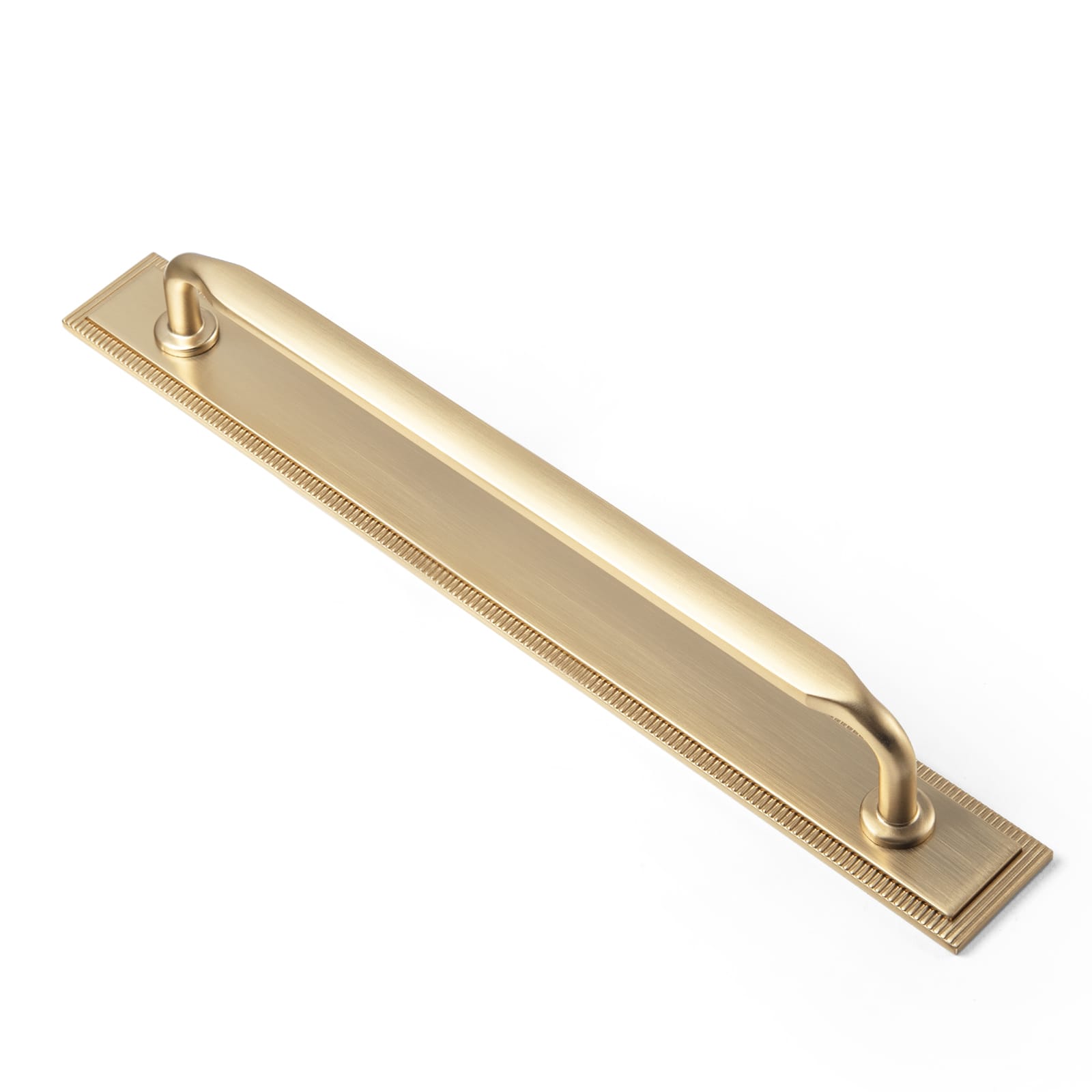 Goo-Ki Champagne Bronze / G022 / 7.6'' Hole Center 2 Pack Elegant Vintage Zinc Alloy Cabinet Handles with Long Backplate, Classic Furniture Hardware for Cabinets, Wardrobes & Dressers