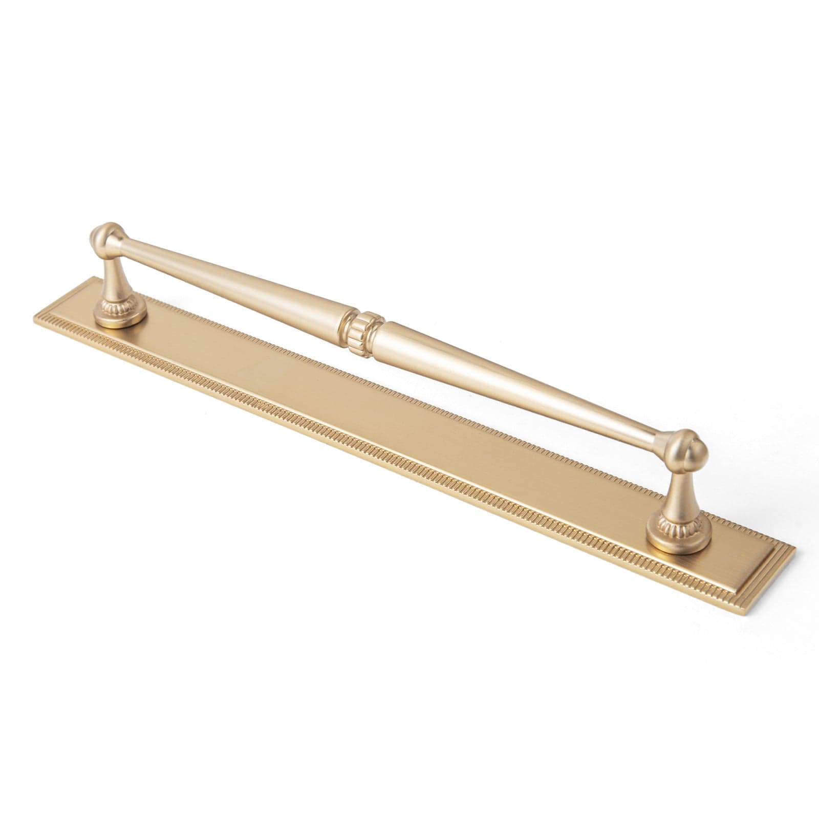 Goo-Ki Champagne Bronze / G022 / 7.6'' Hole Center 2 Pack Ornate Vintage Brass Drawer Pulls - Classic Cabinet Handles with Decorative Back Plates