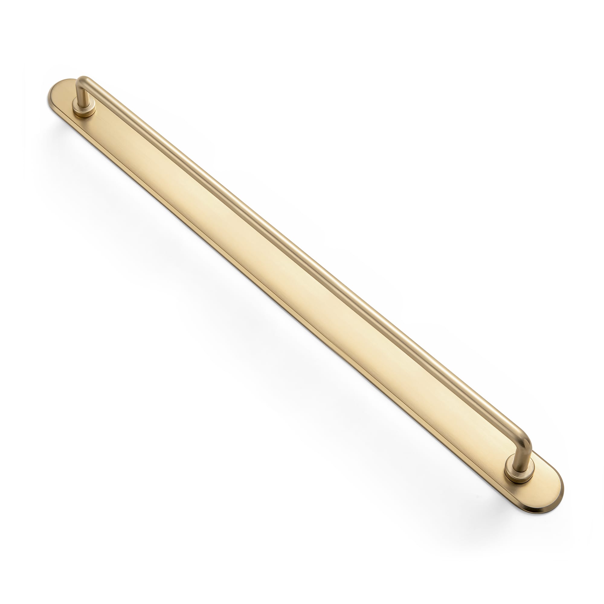 Goo-Ki Champagne Bronze / G028 / 12.6'' Hole Center 2 Pack Cabinet Bar Pulls with Back Plate Vintage Drawer Handles Home Improvement Hardware