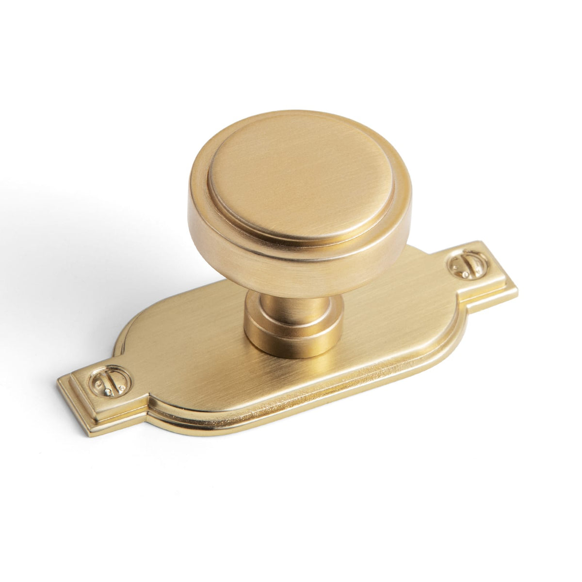Goo-Ki Champagne Bronze / G029 / 6 Pack Simple Cylindrical Zinc Alloy Drawer Knob with Elegant Design