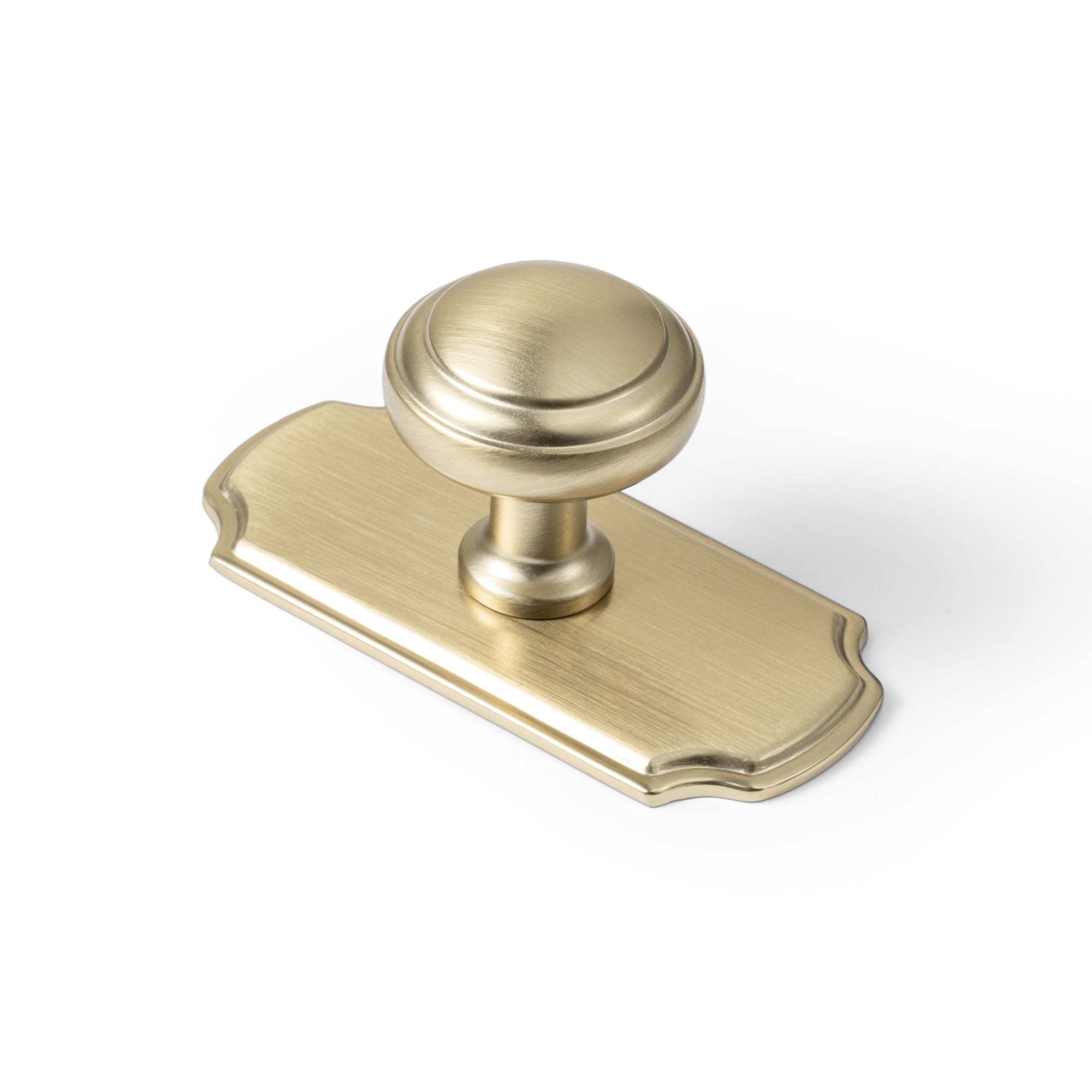 Goo-Ki Champagne Bronze / G031 / 6 Pack Round Mushroom Cabinet Knobs, Solid Zinc Alloy Single Hole Drawer Knobs, Vintage Furniture Hardware