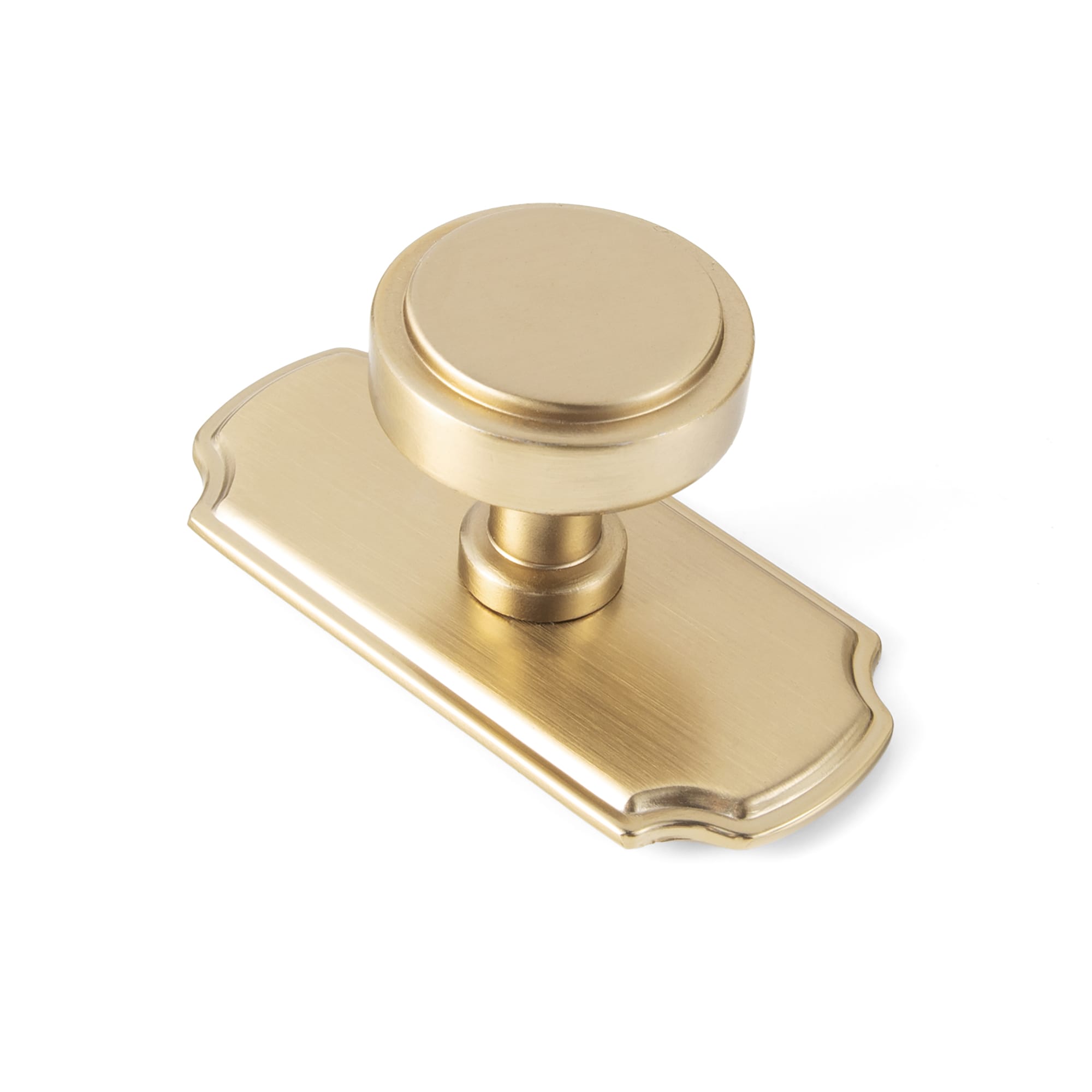 Goo-Ki Champagne Bronze / G031 / 6 Pack Simple Cylindrical Zinc Alloy Drawer Knob with Elegant Design